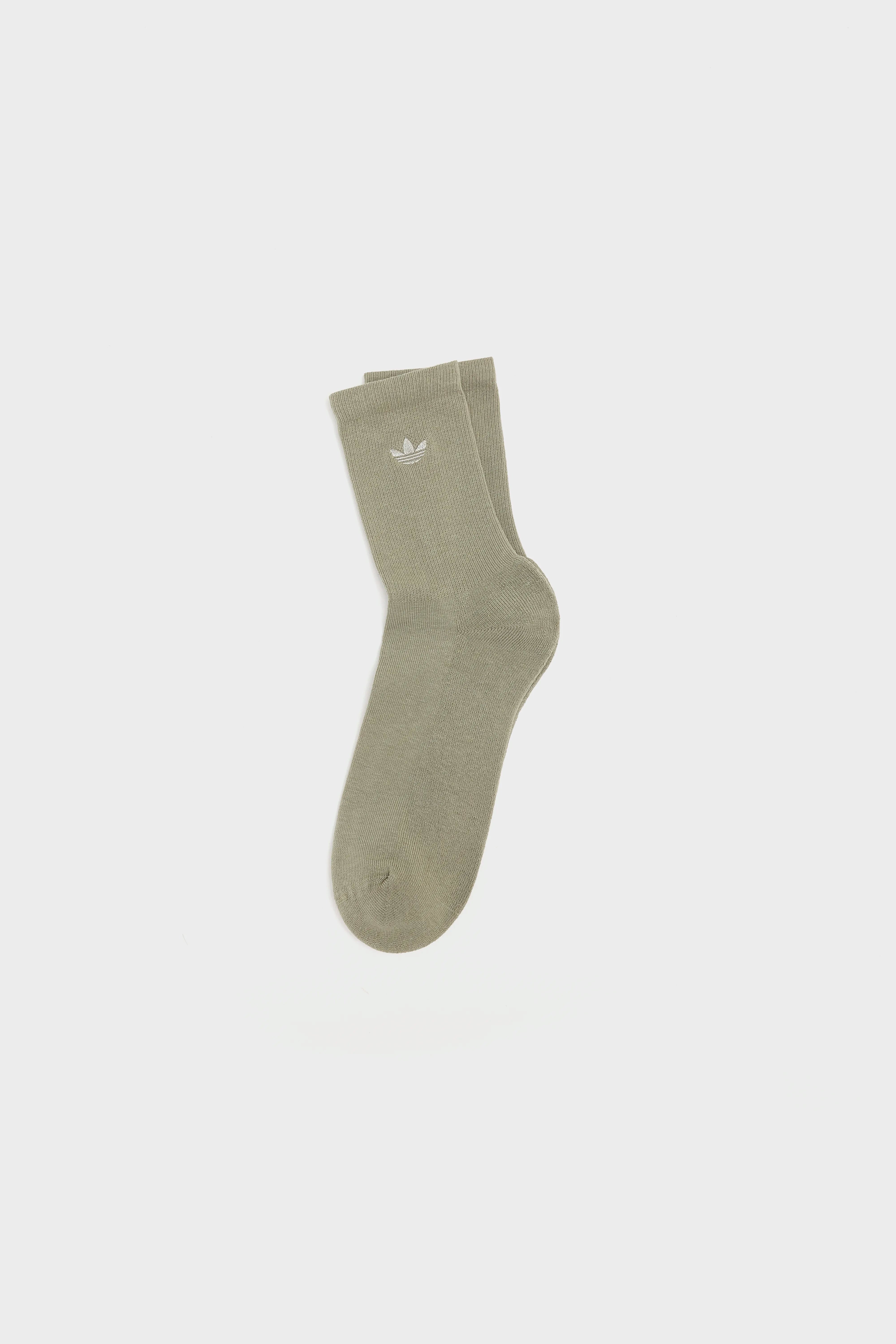 Two-Toned Crew Socks for Men  (252 / M / BROWN)