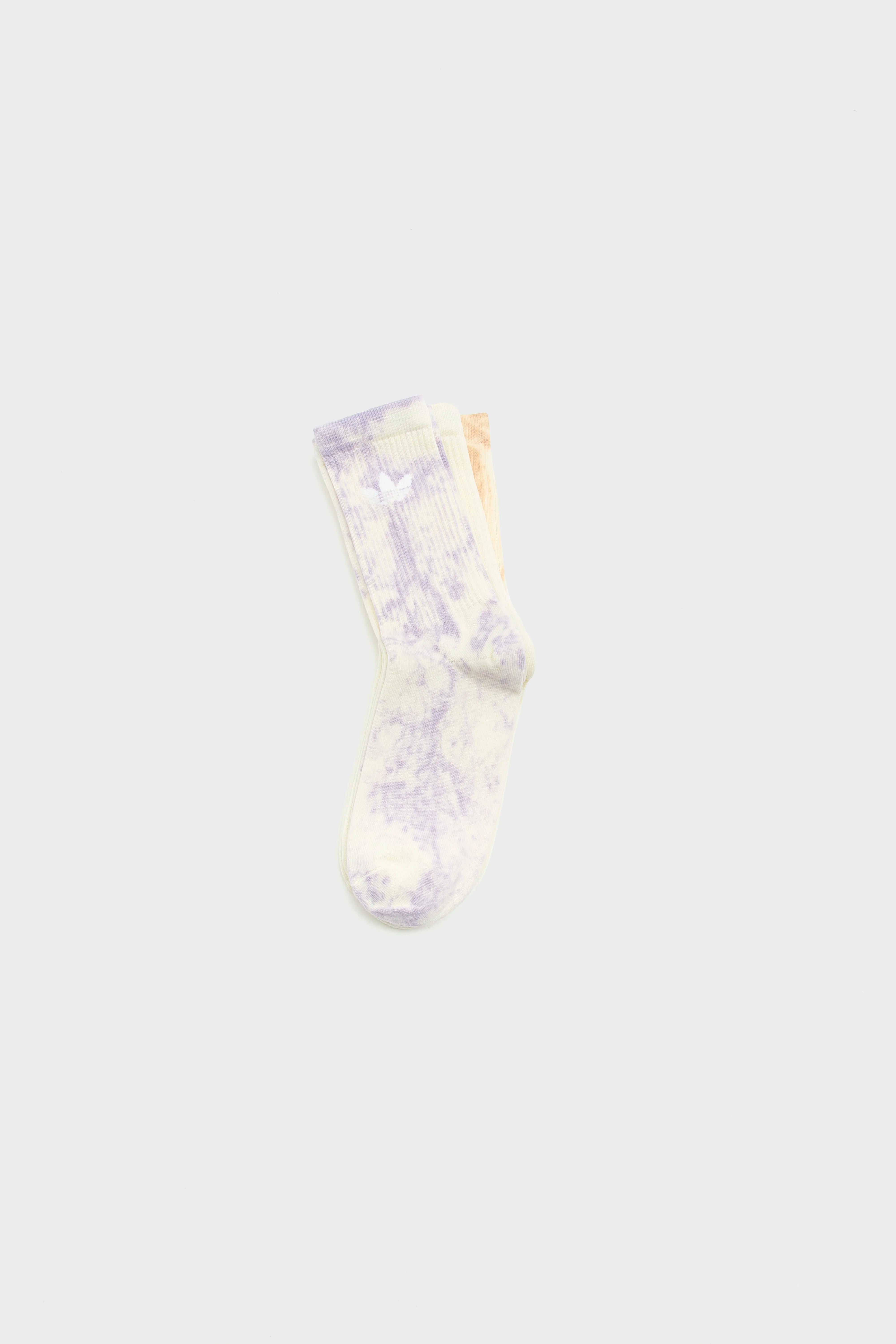 Tie Dye Crew Socks for Women (252 / W / MULTICOLOR)