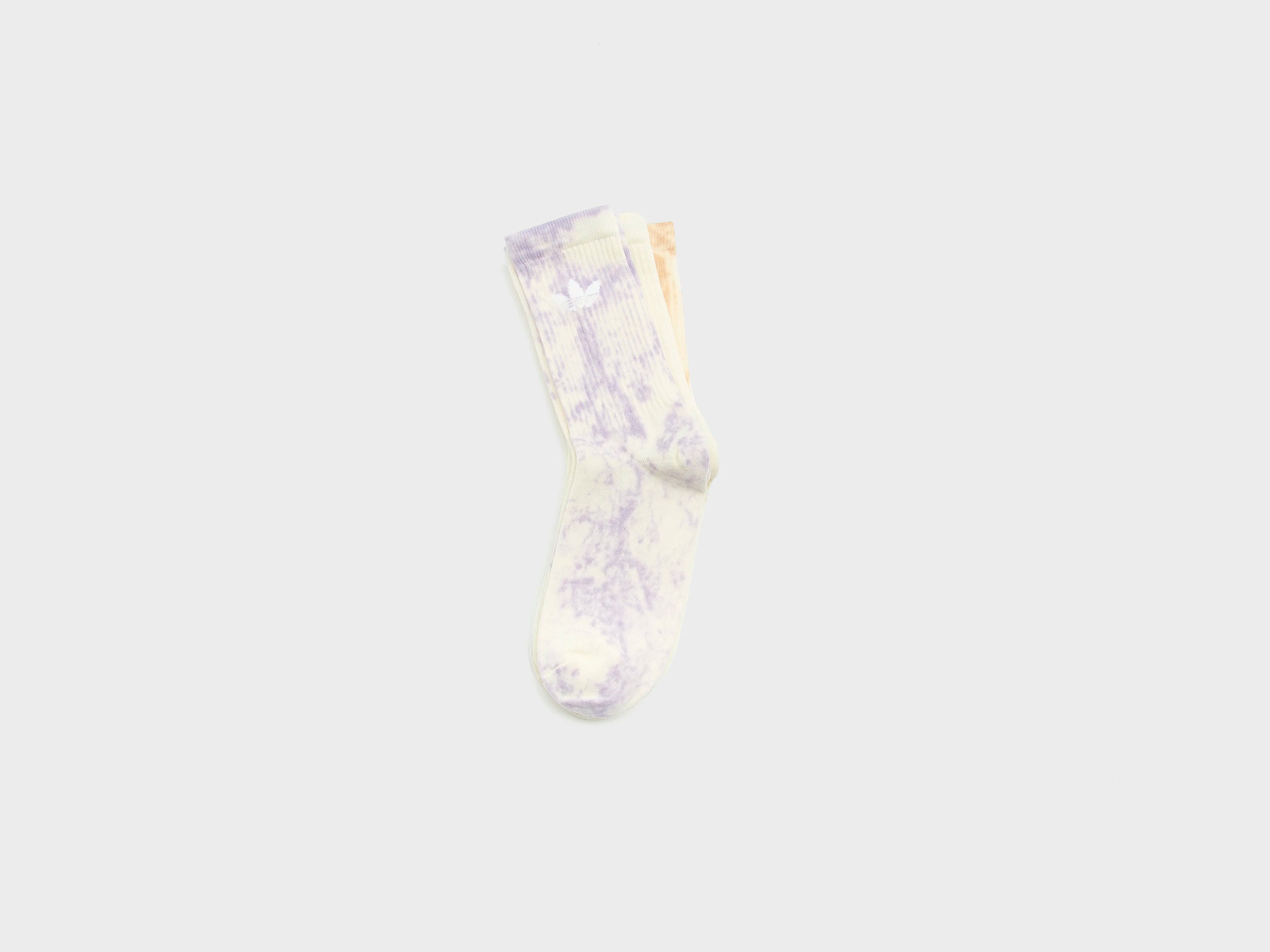 Tie Dye Crew Socks for Women (252 / W / MULTICOLOR)