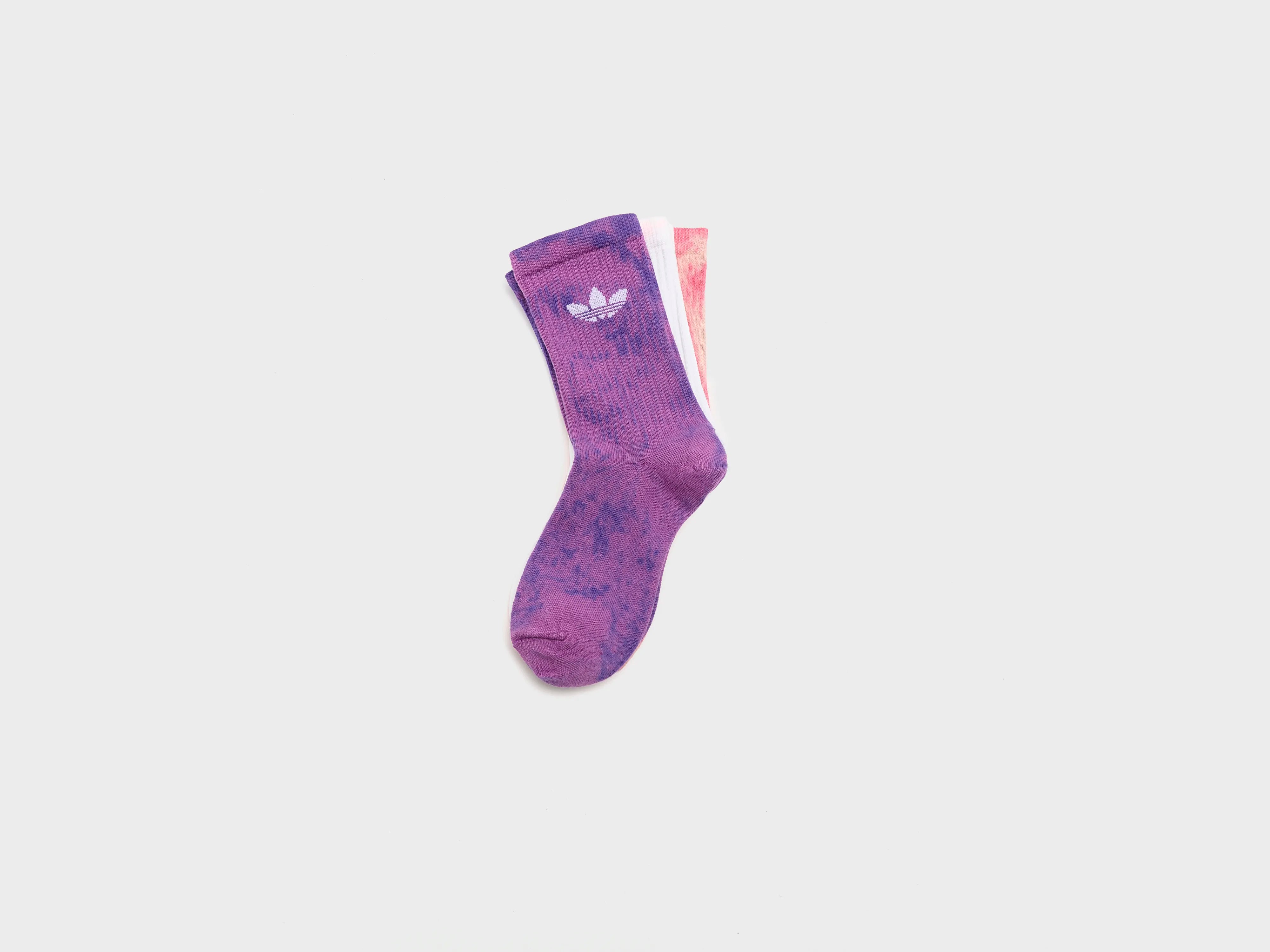 Tye Dye Crewsokken voor Dames (261 / W / PINK)
