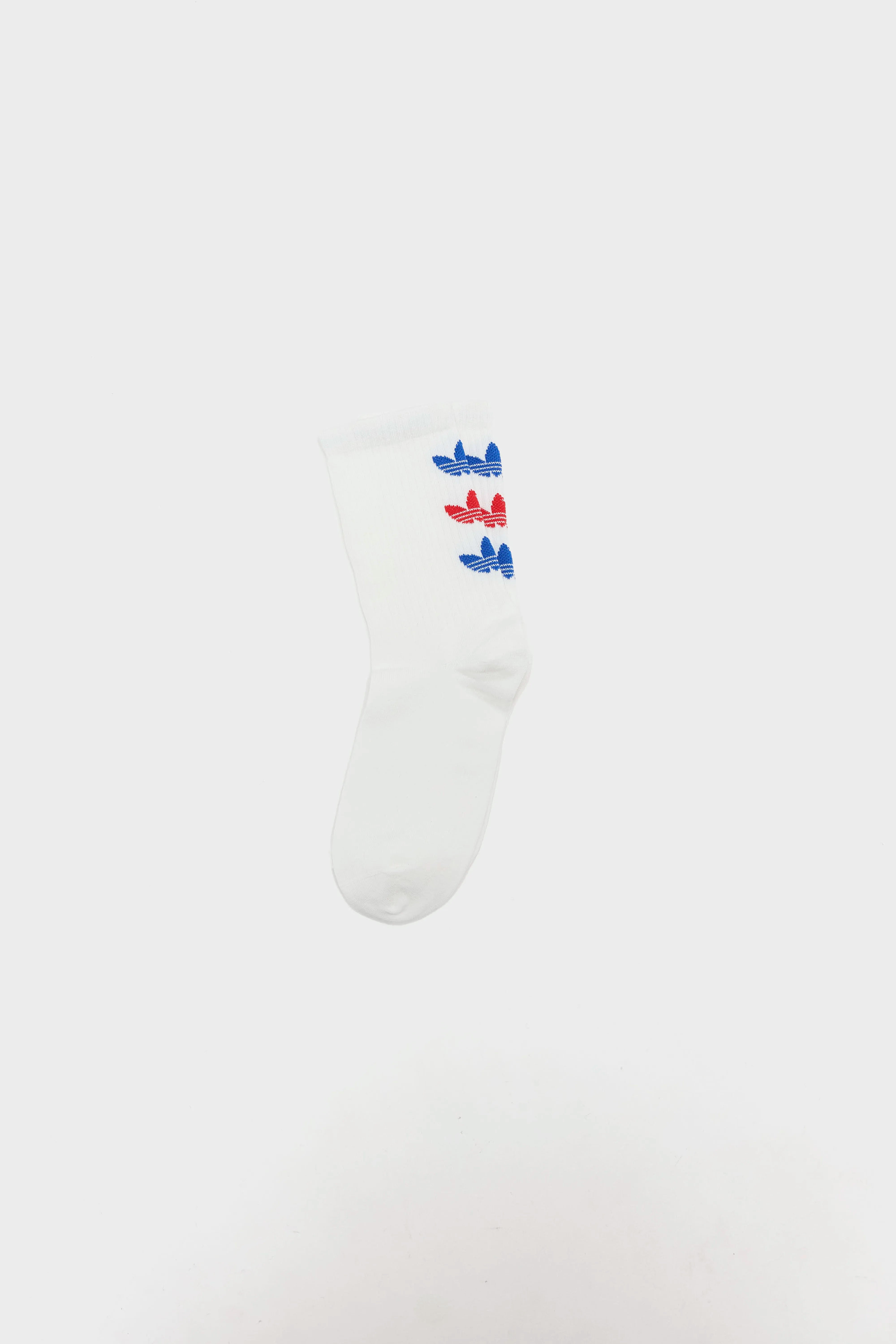 Trefoil Crew Socks for Men (261 / M / BLACK/WHITE)