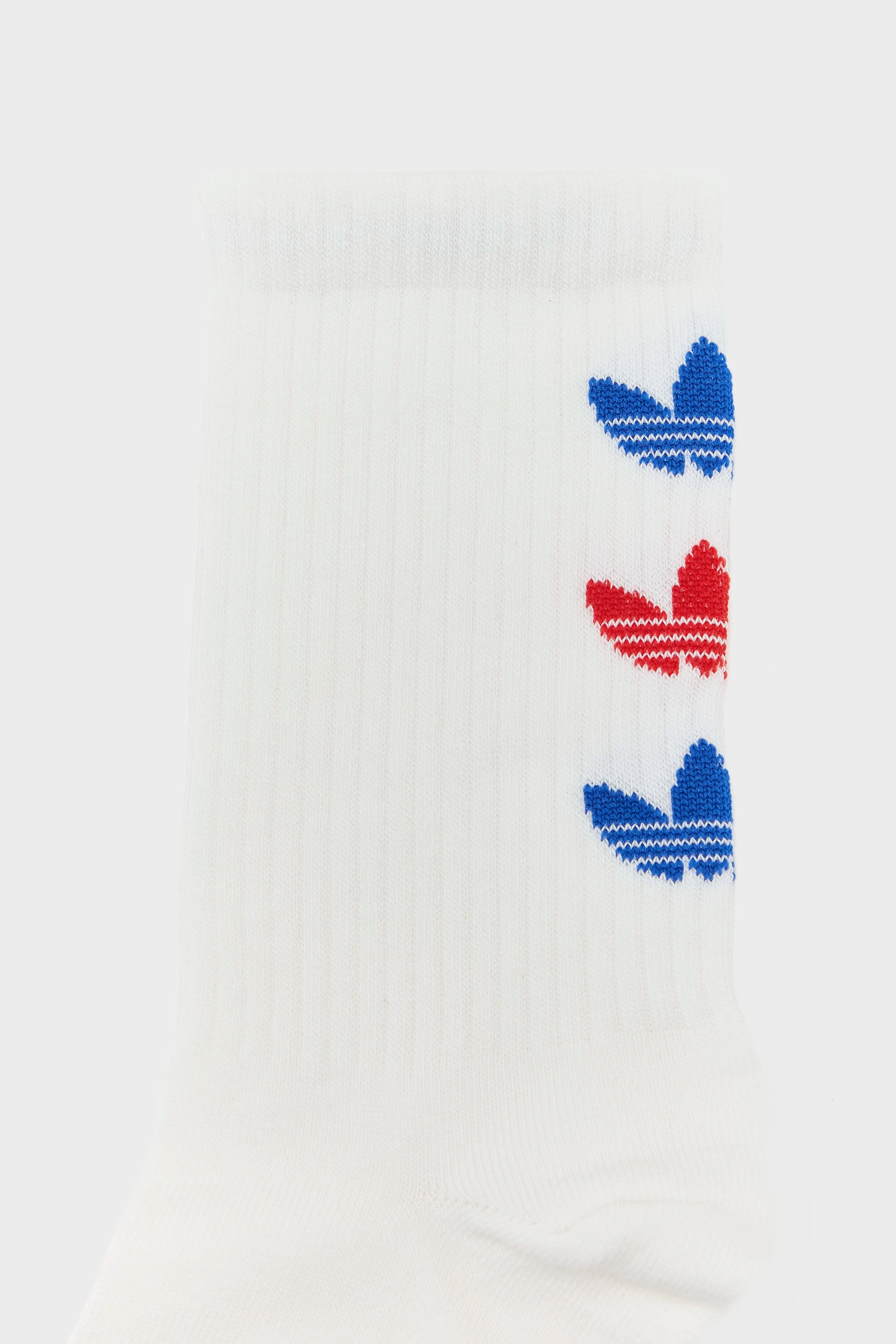 Trefoil Crew Socks for Men (261 / M / BLACK/WHITE)