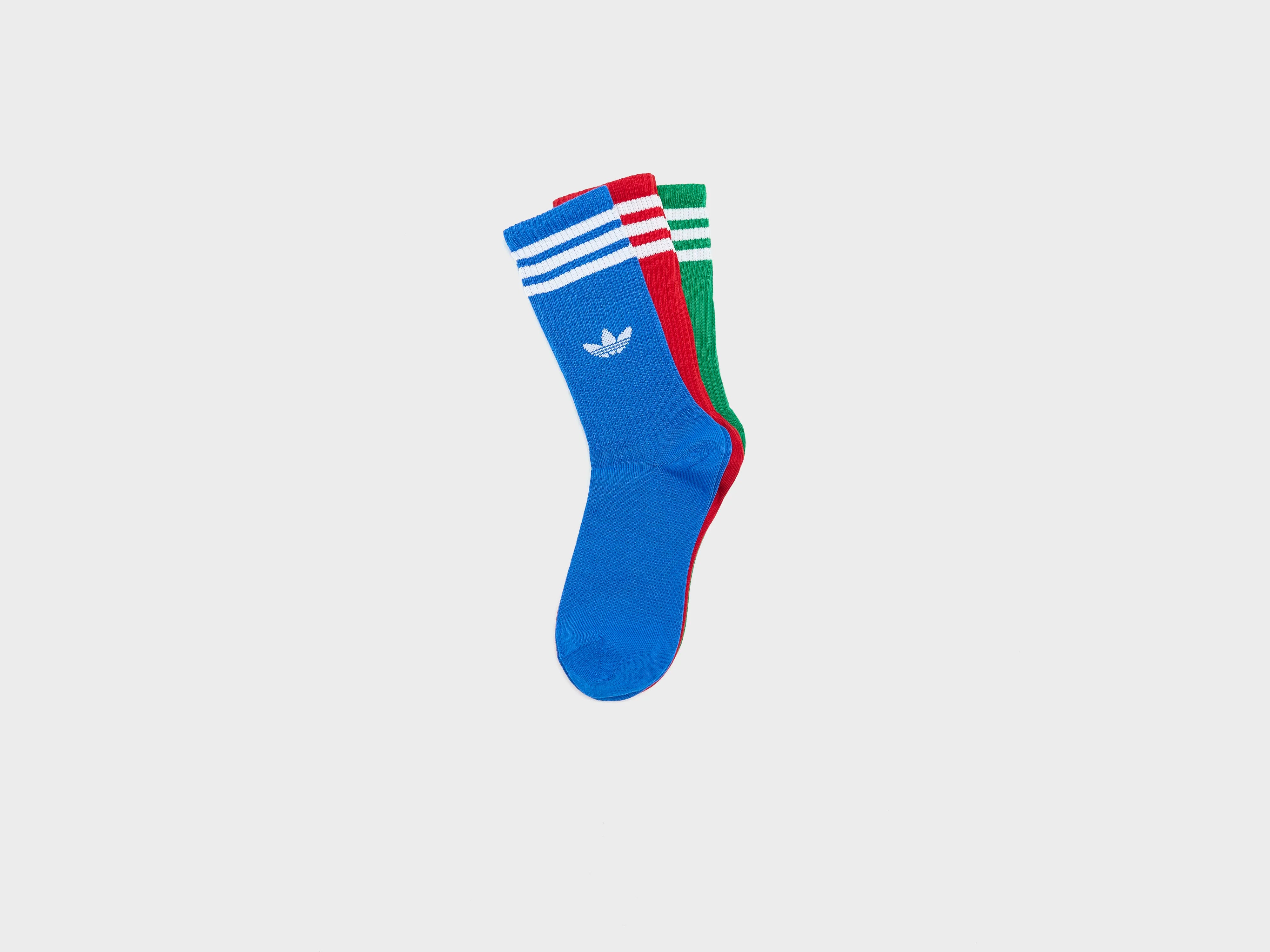 3-Stripes High Crew Socks for Men (261 / M / MULTICOLOR)