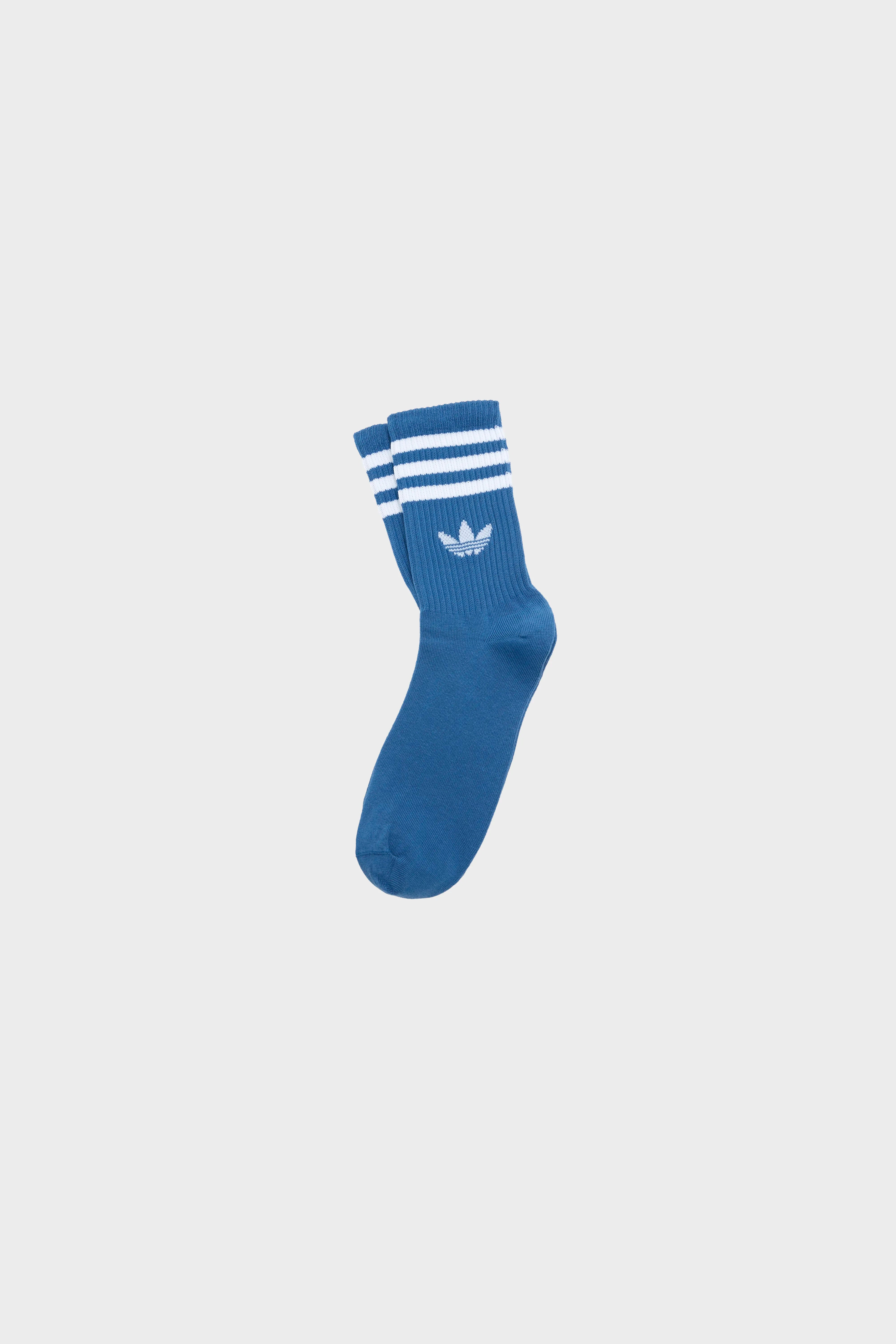 3-Stripes Crew Socks for Men (262 / M / BLUE)