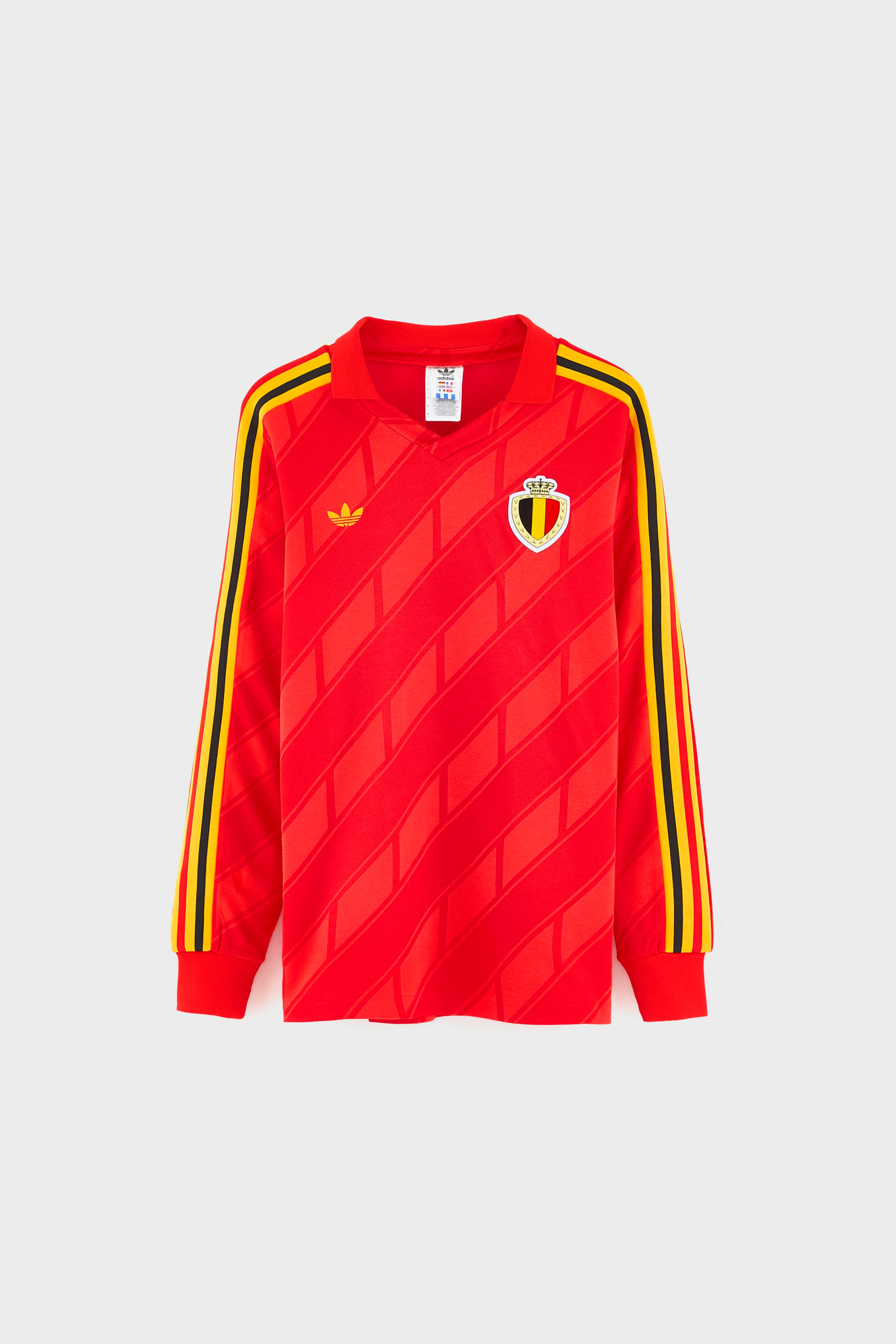 Belgium Home Jersey 1986 (262 / U / RED)