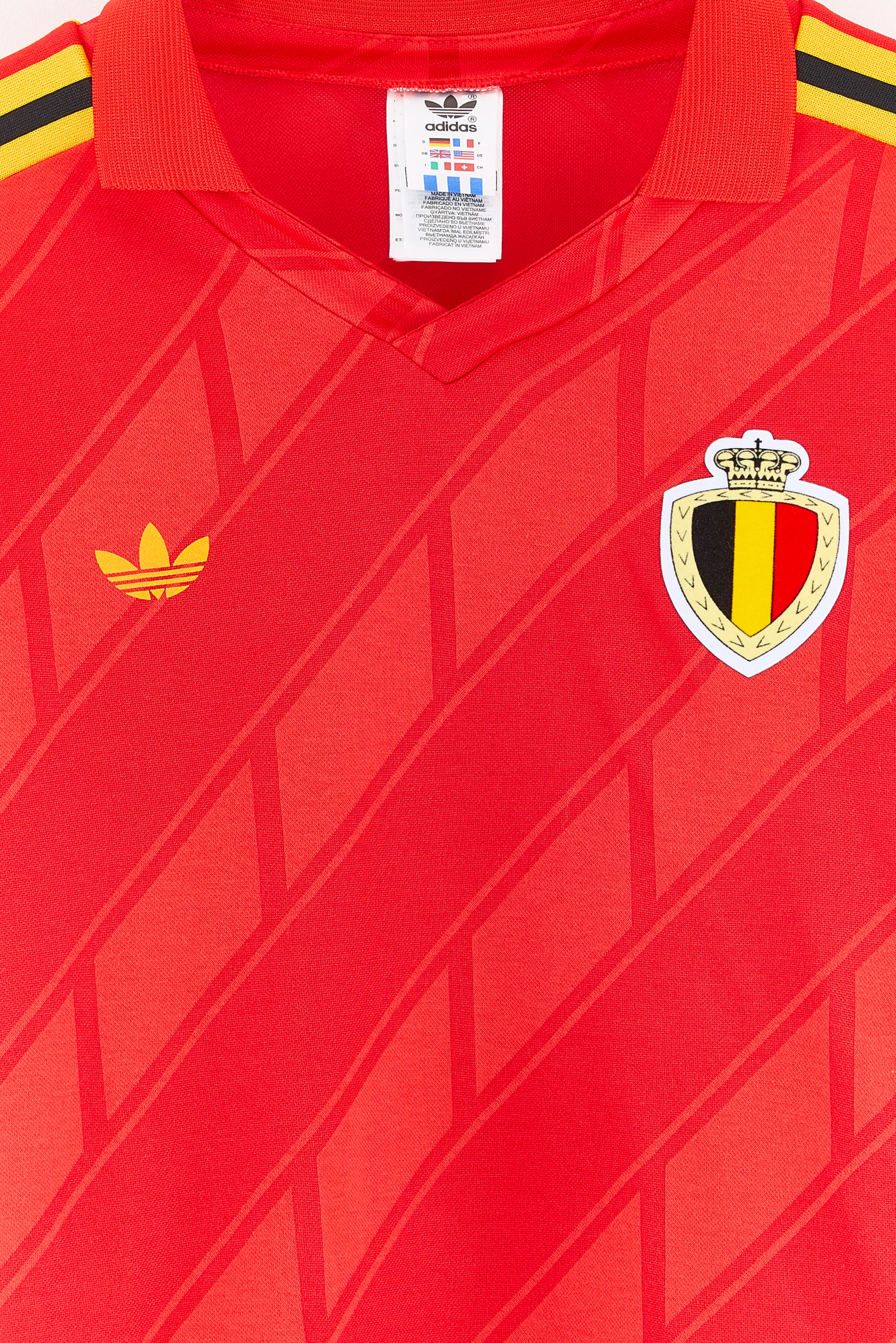 Belgium Home Jersey 1986 (262 / U / RED)