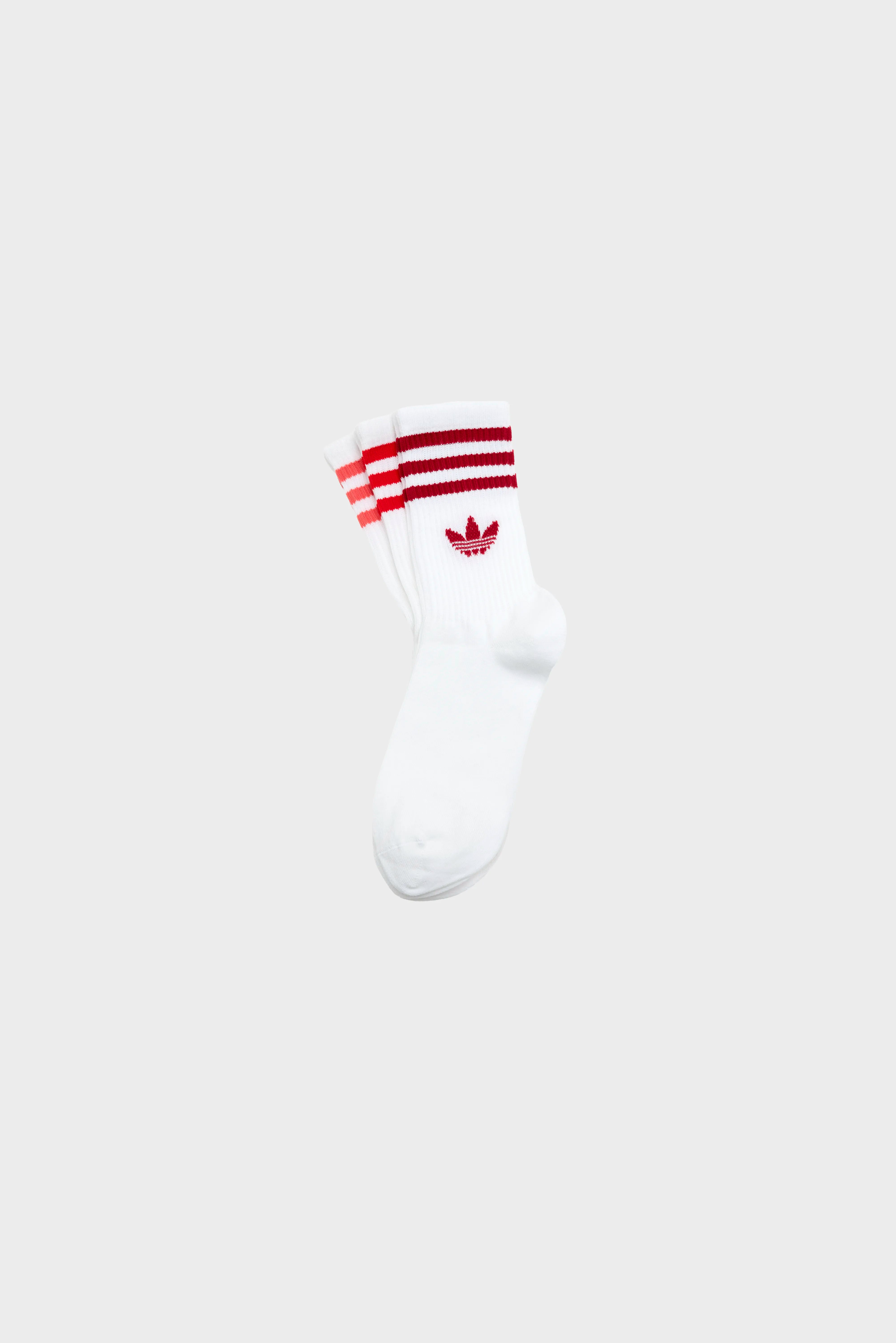 3-Stripes Crewsokken voor dames (262 / W / RED)
