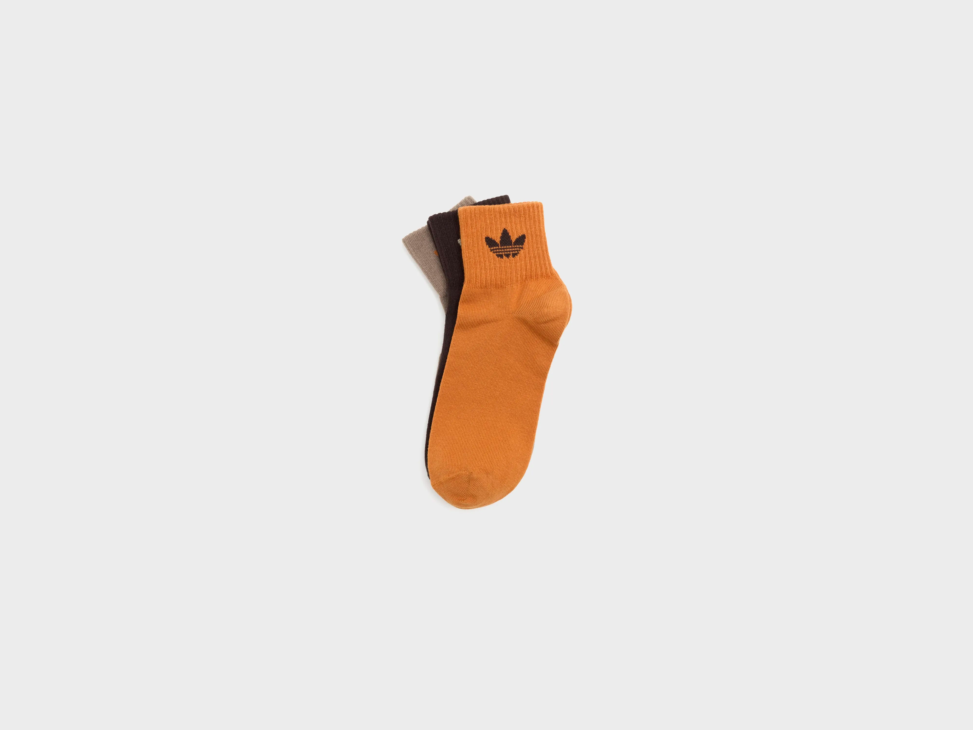 Chaussettes Courtes Mid pour Enfants (262 / B / BROWN)