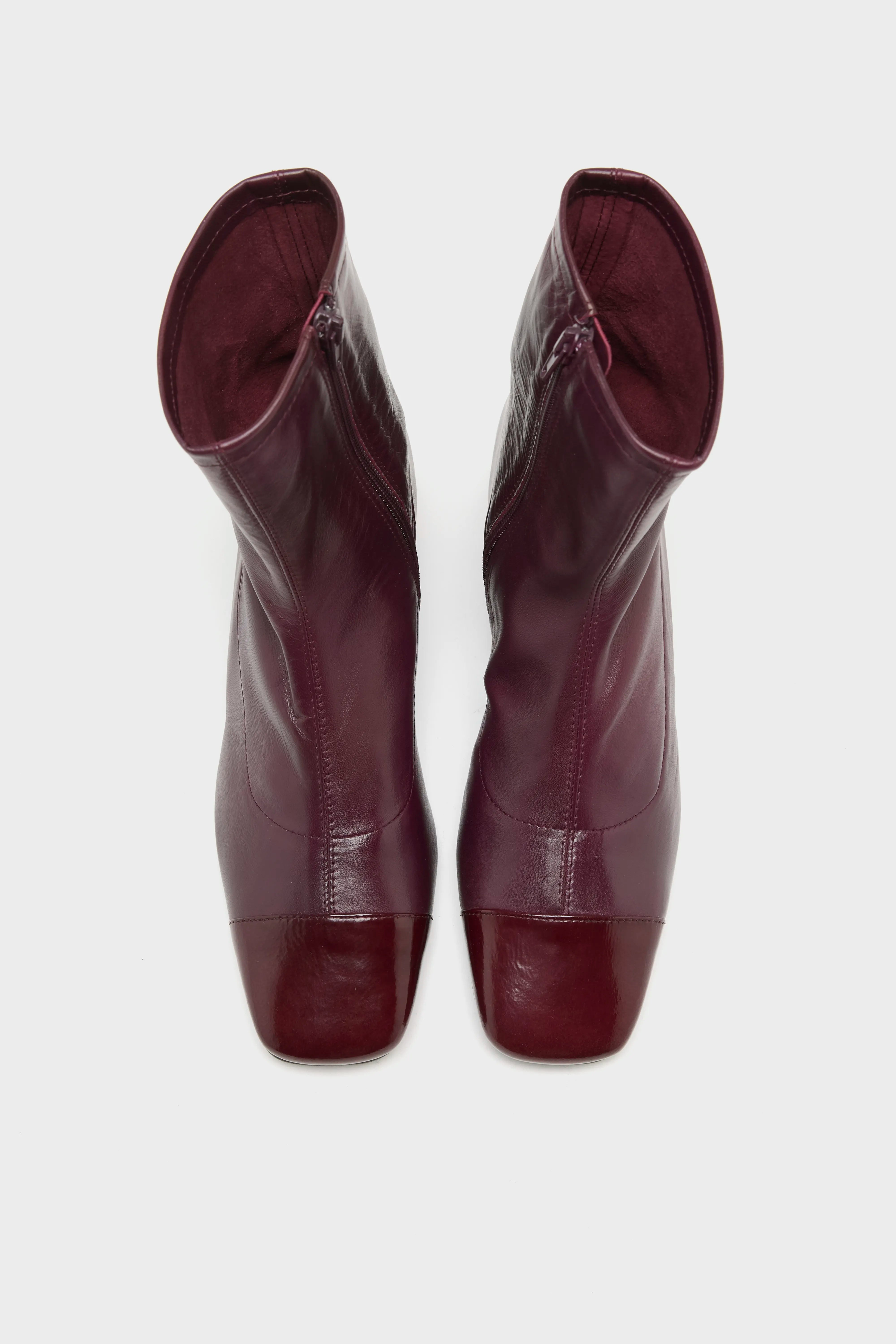Laurie Ankle Boots (262 / W / BURGUNDY)