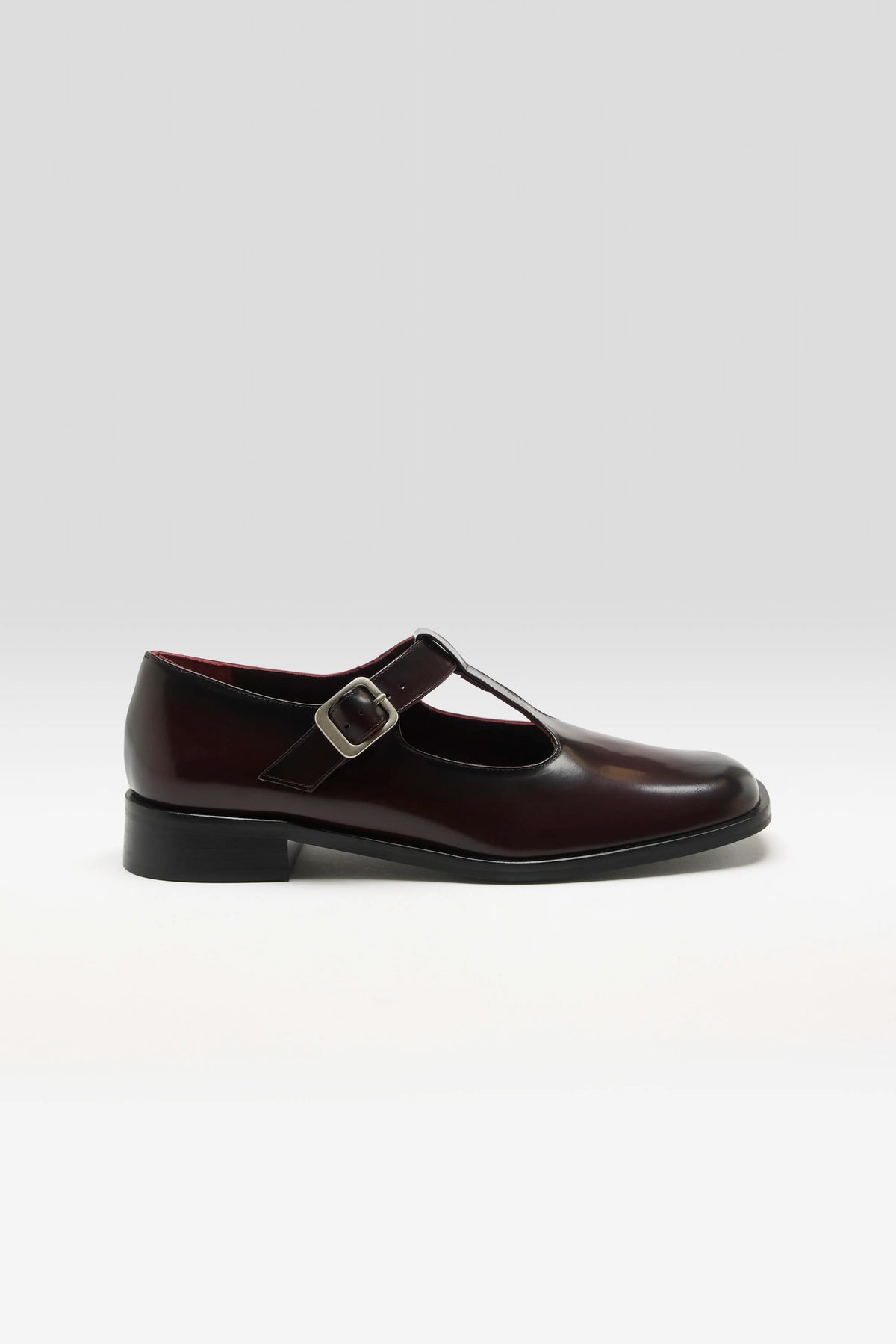 Lucy T-Bar Mary Janes (262 / W / BURGUNDY)