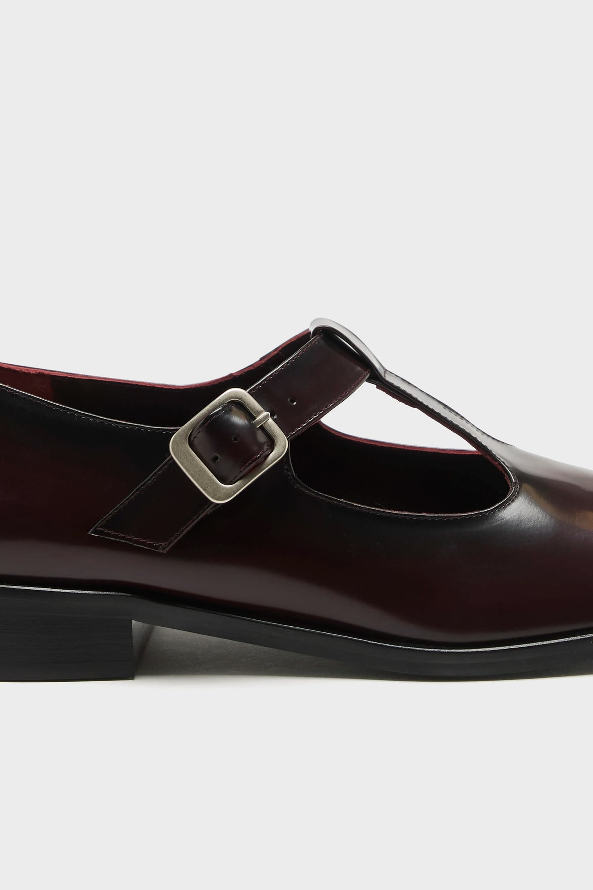 Lucy T-Bar Mary Janes (262 / W / BURGUNDY)