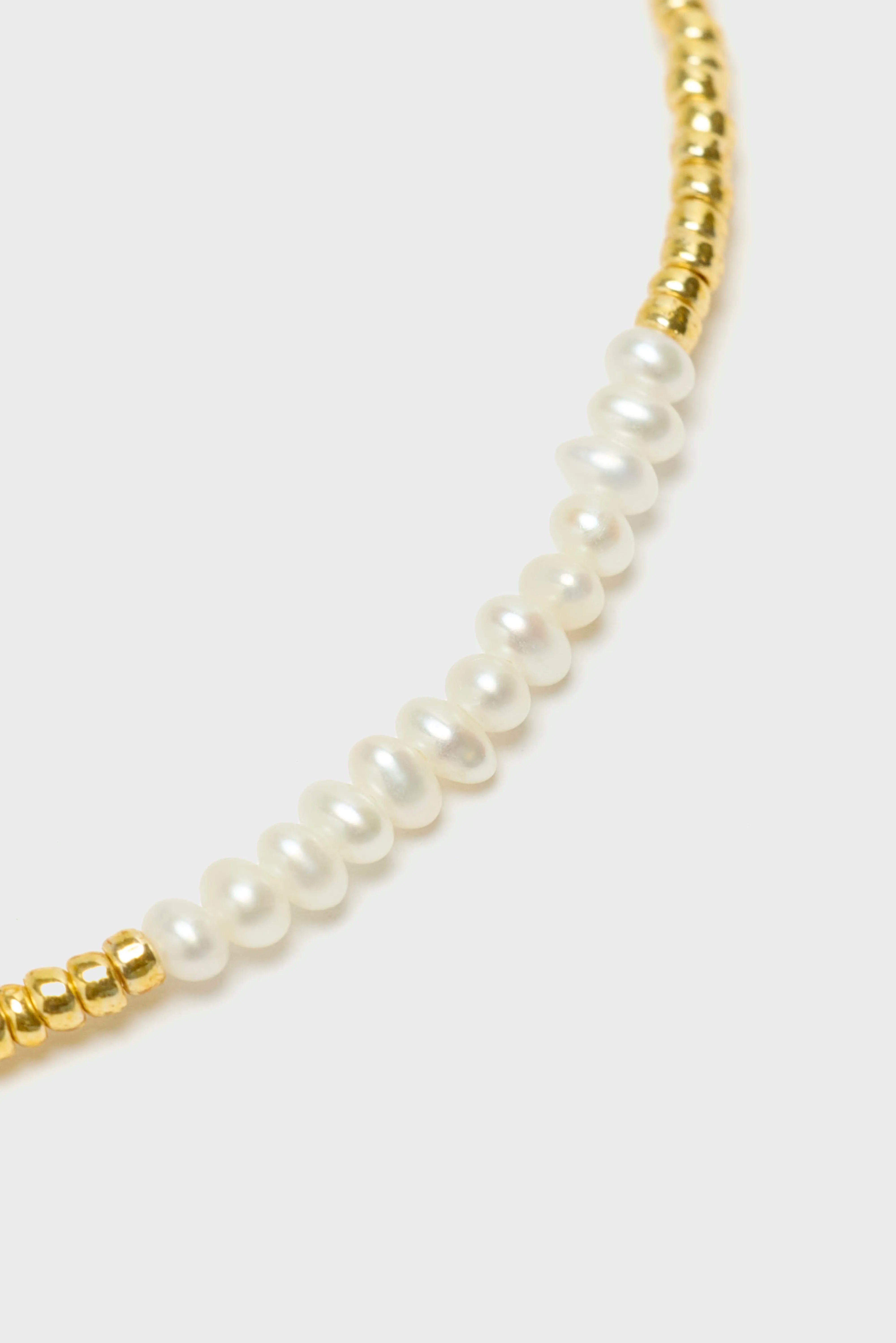 Bracelet Slim Pearly (261 / W / GOLD)
