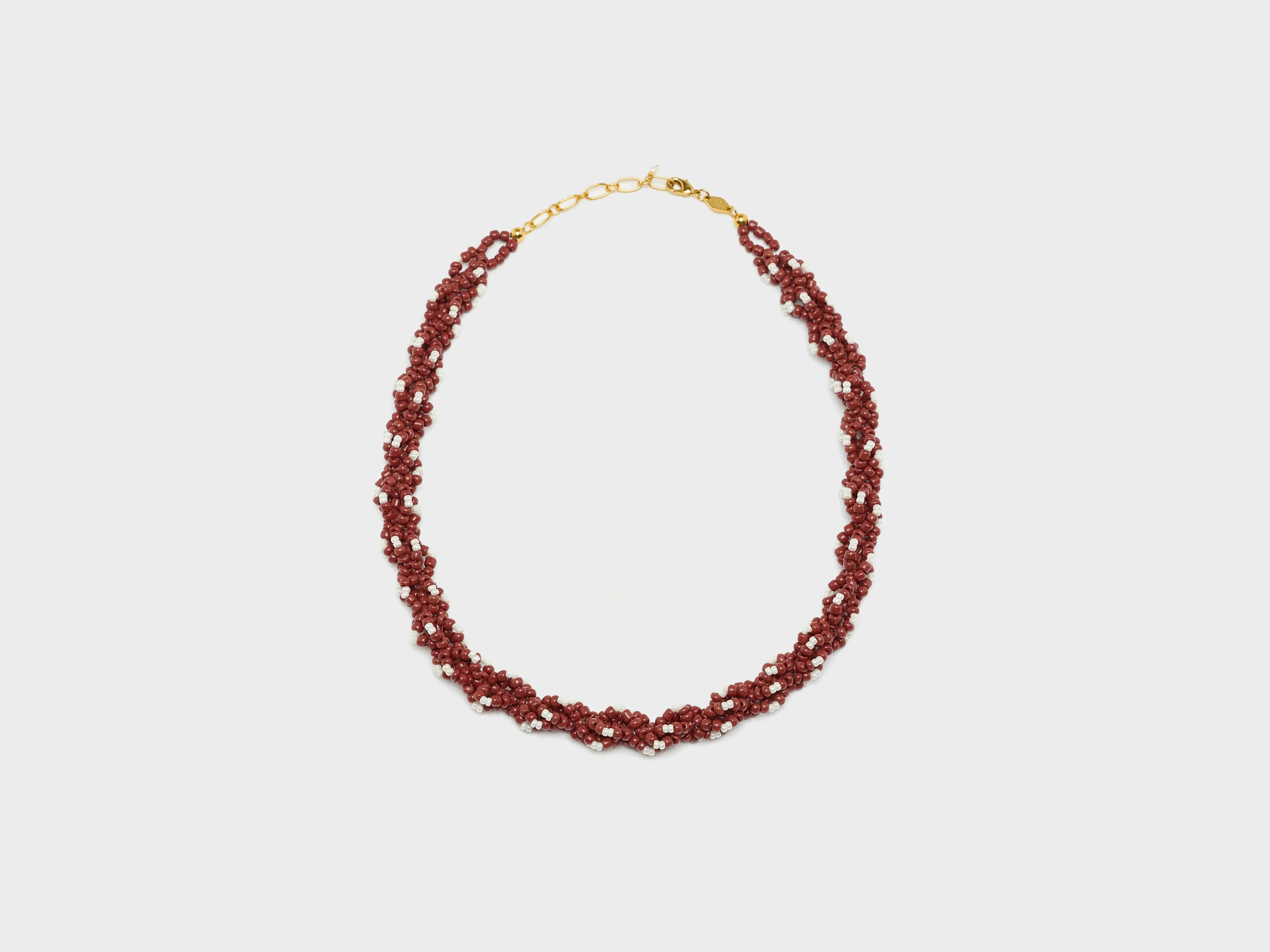 Rodeo Necklace (261 / W / BORDEAUX)