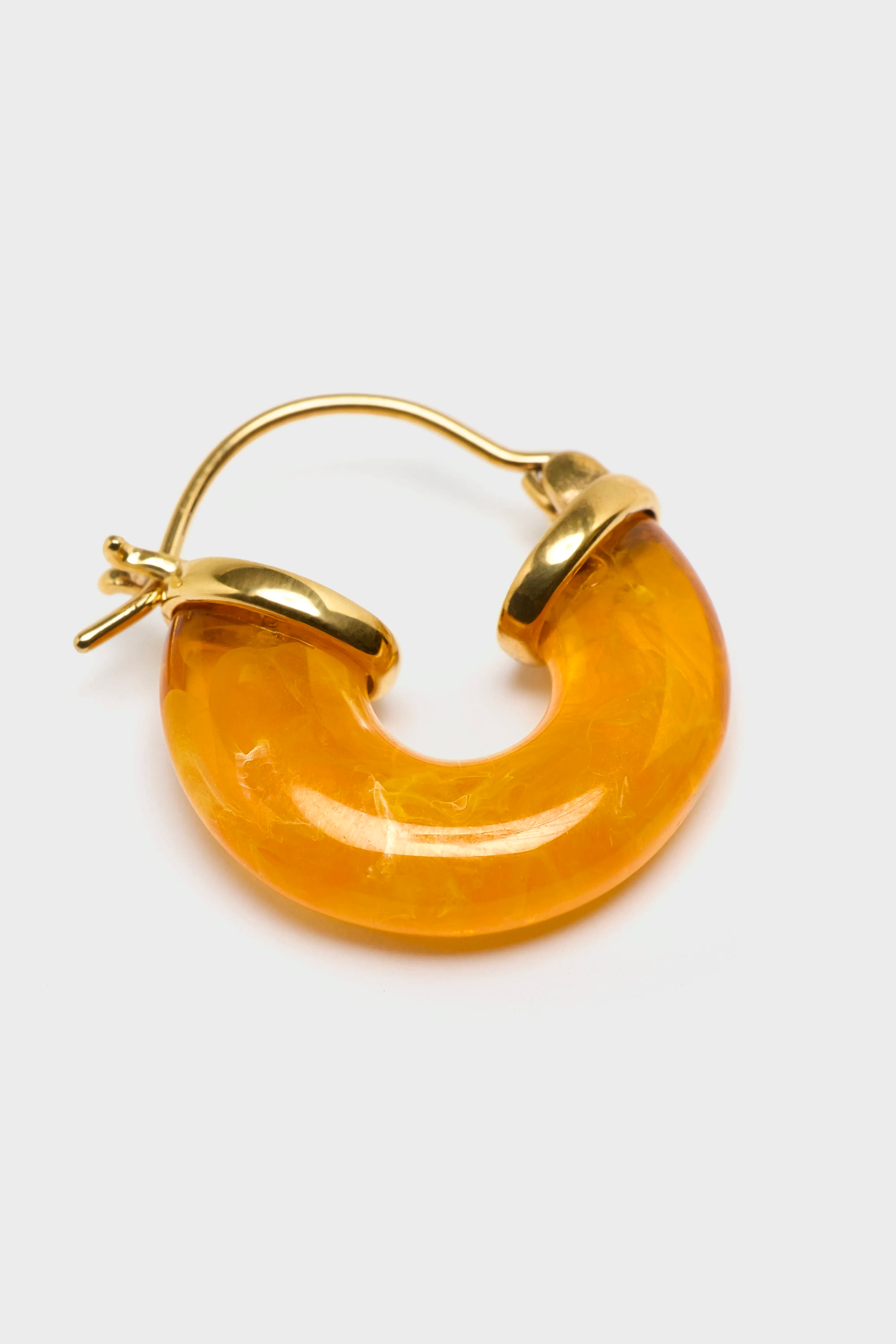 Petit Swell Hoop Earrings (261 / W / ORANGE)