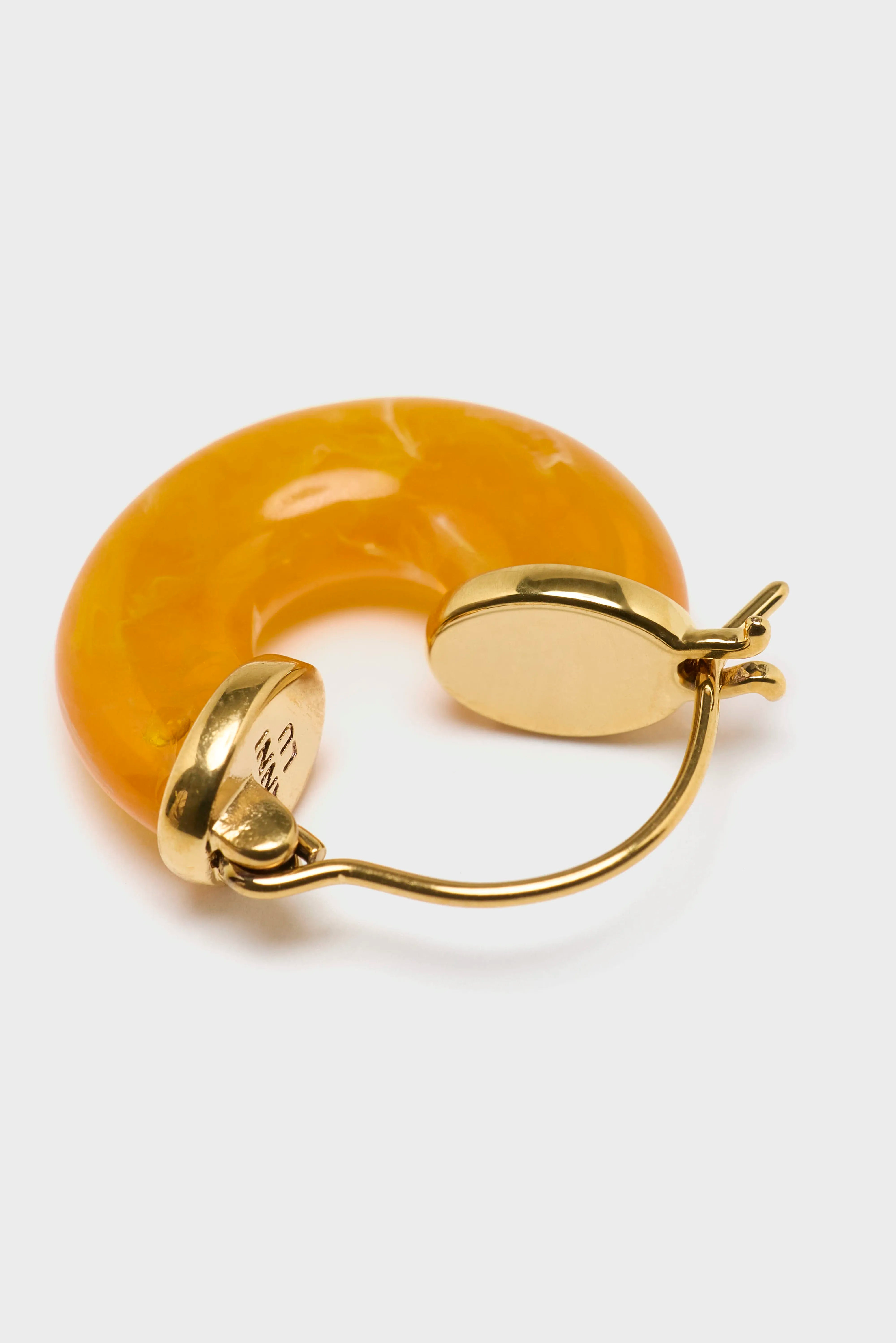 Petit Swell Hoop Earrings (261 / W / ORANGE)