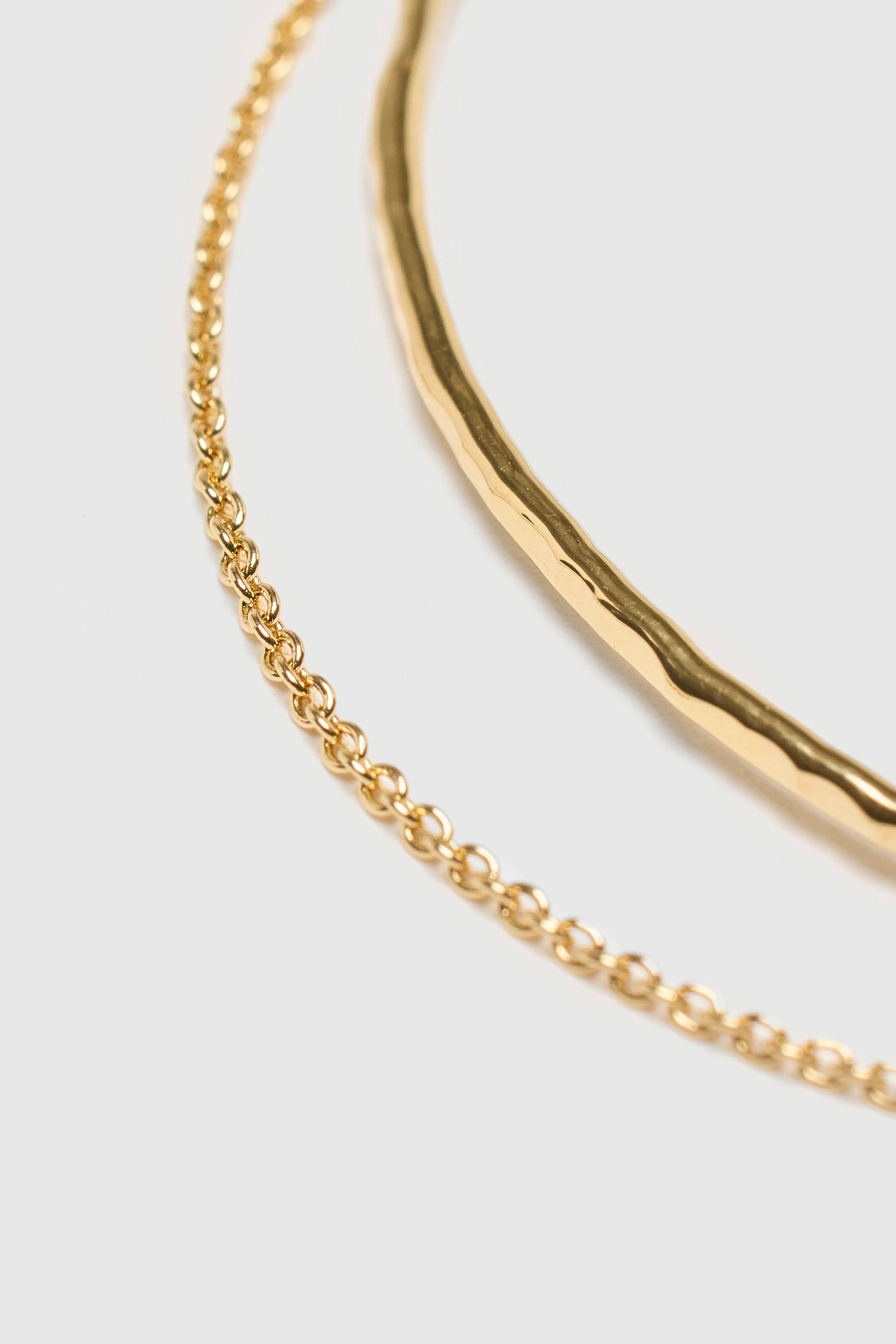 Promesse Wrap Bangle (242 / W / GOLD)