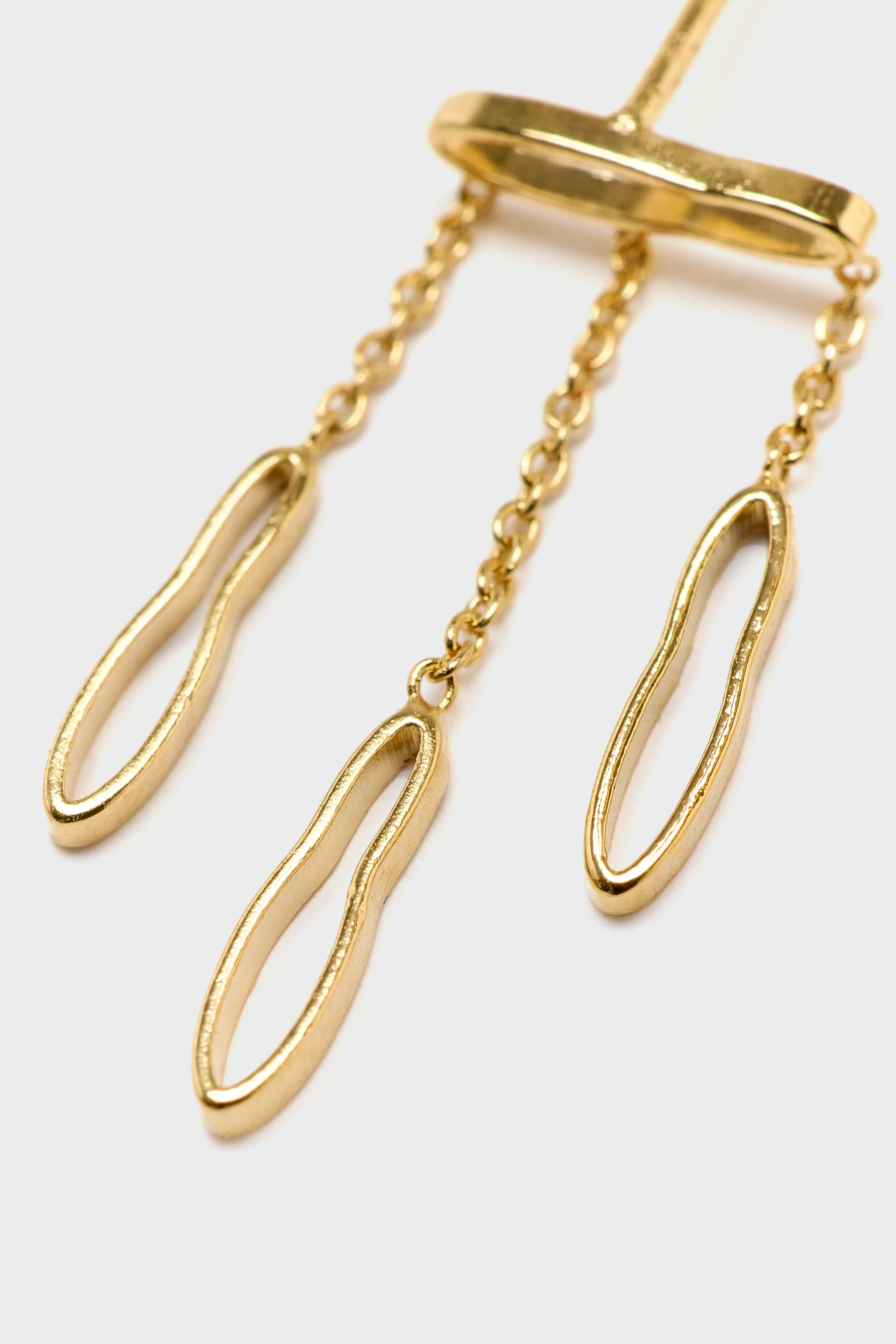Songe Large Earrings (252 / W / GOLD)