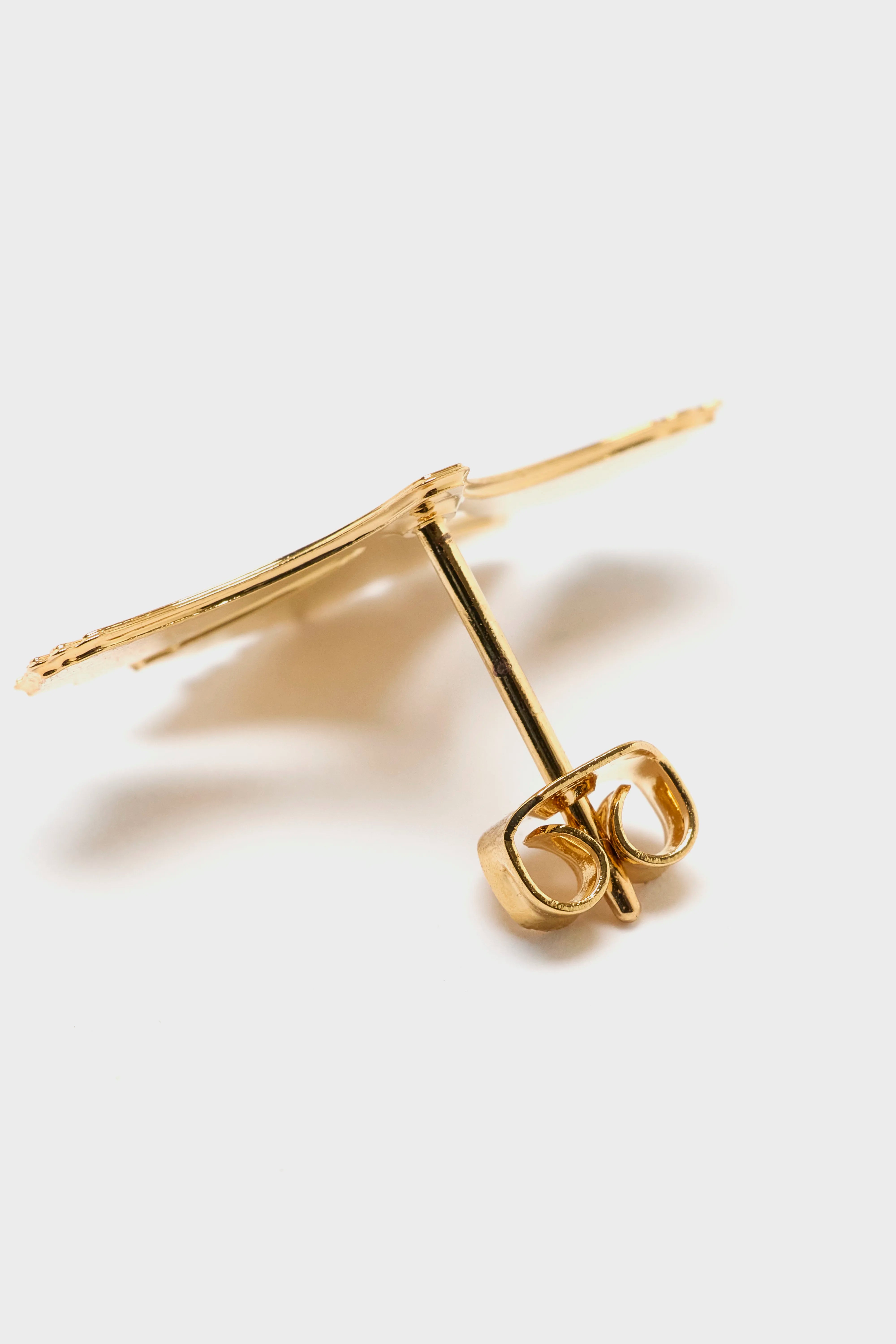 Inès Stud Earrings (252 / W / GOLD)