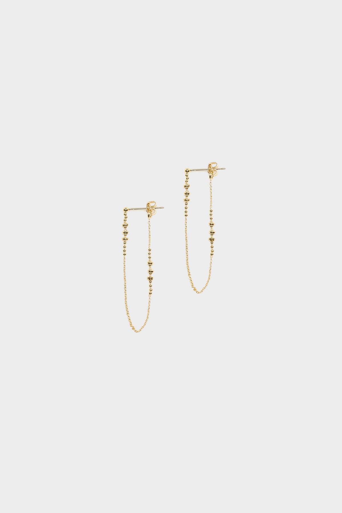Océane Chain Earrings (261 / W / GOLD)