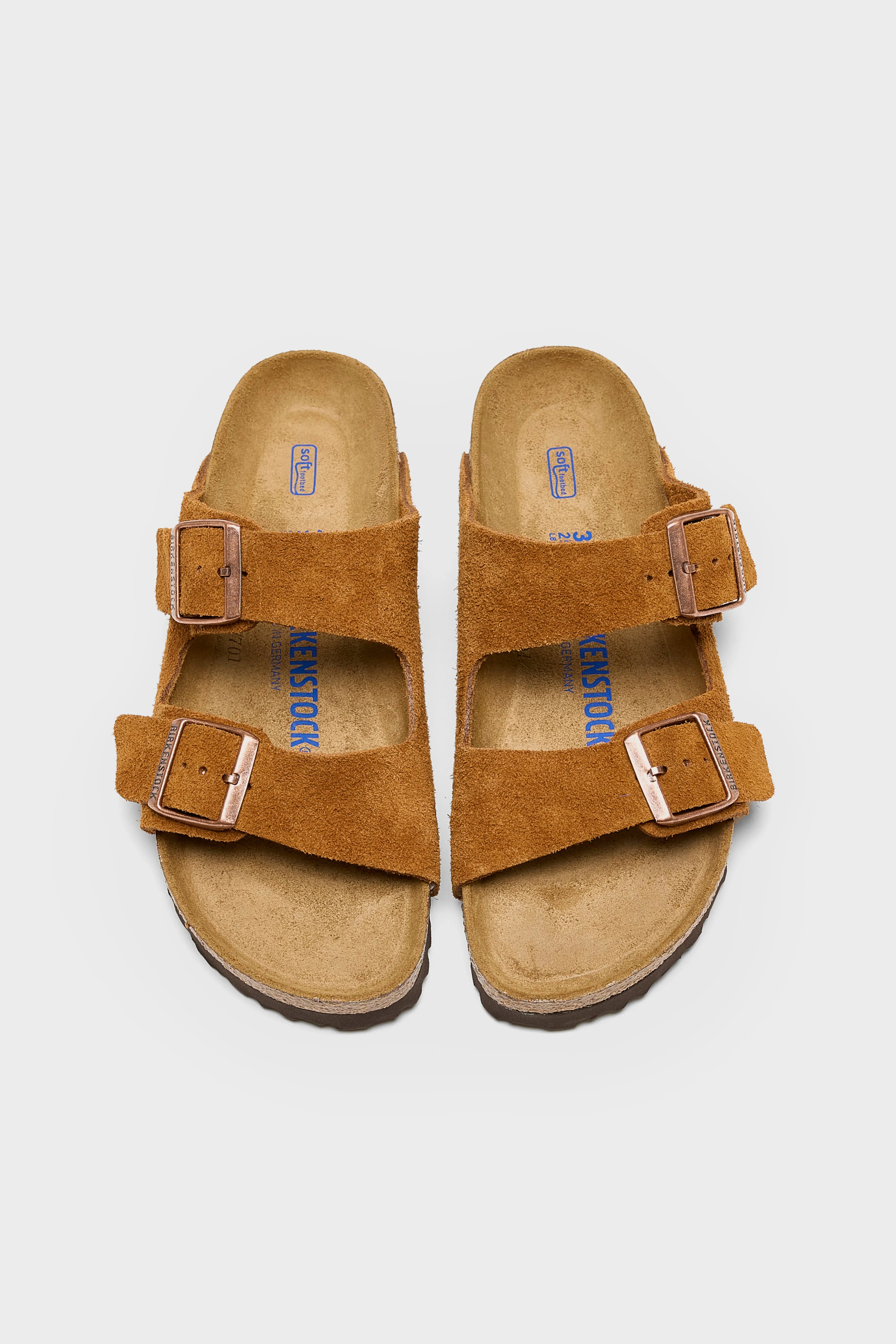 Arizona Sandalen Met Zacht Voetbed voor dames (242 / W / LIGHT BROWN)