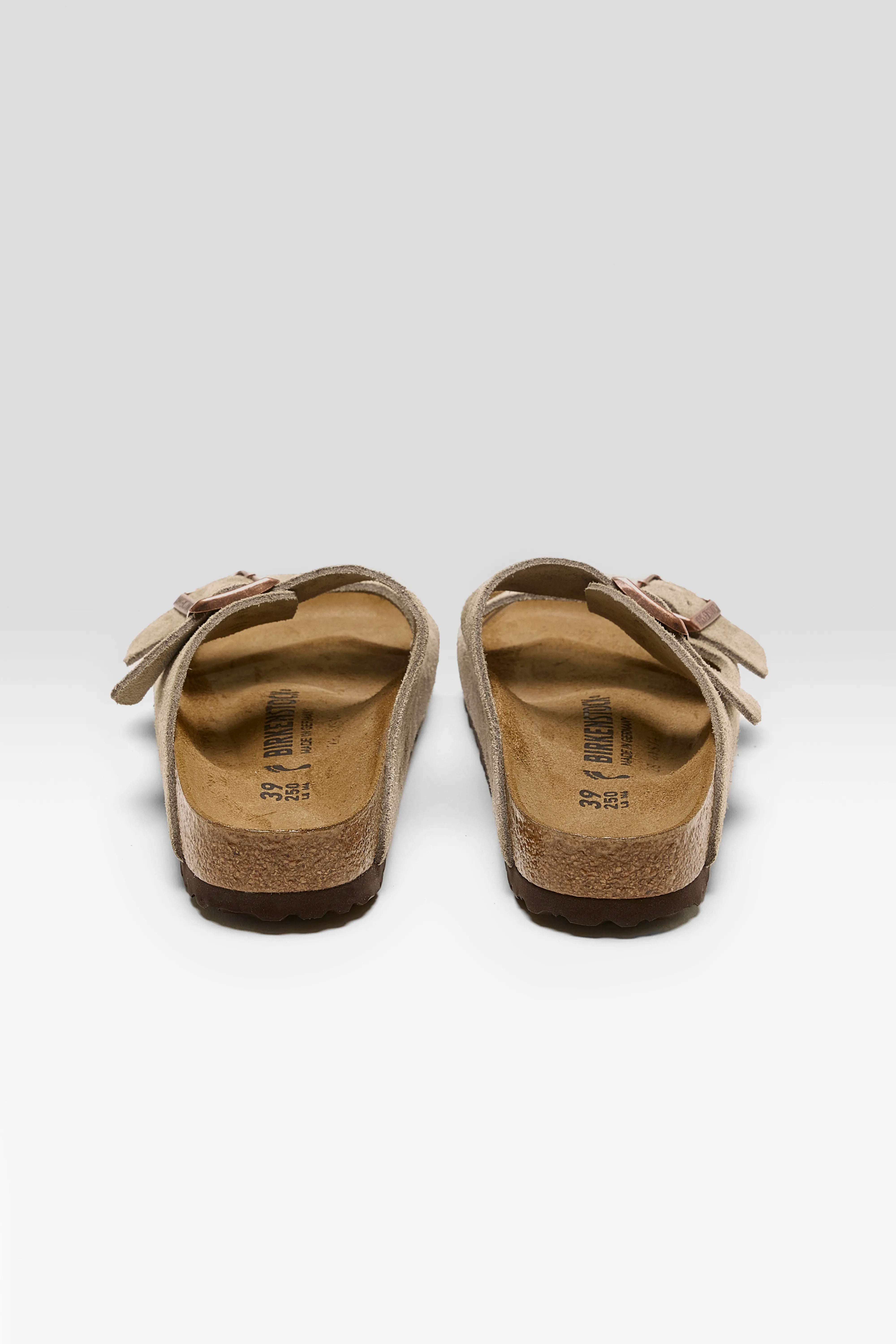 Arizona Suede Leather pour Femmes (242 / W / TAUPE)