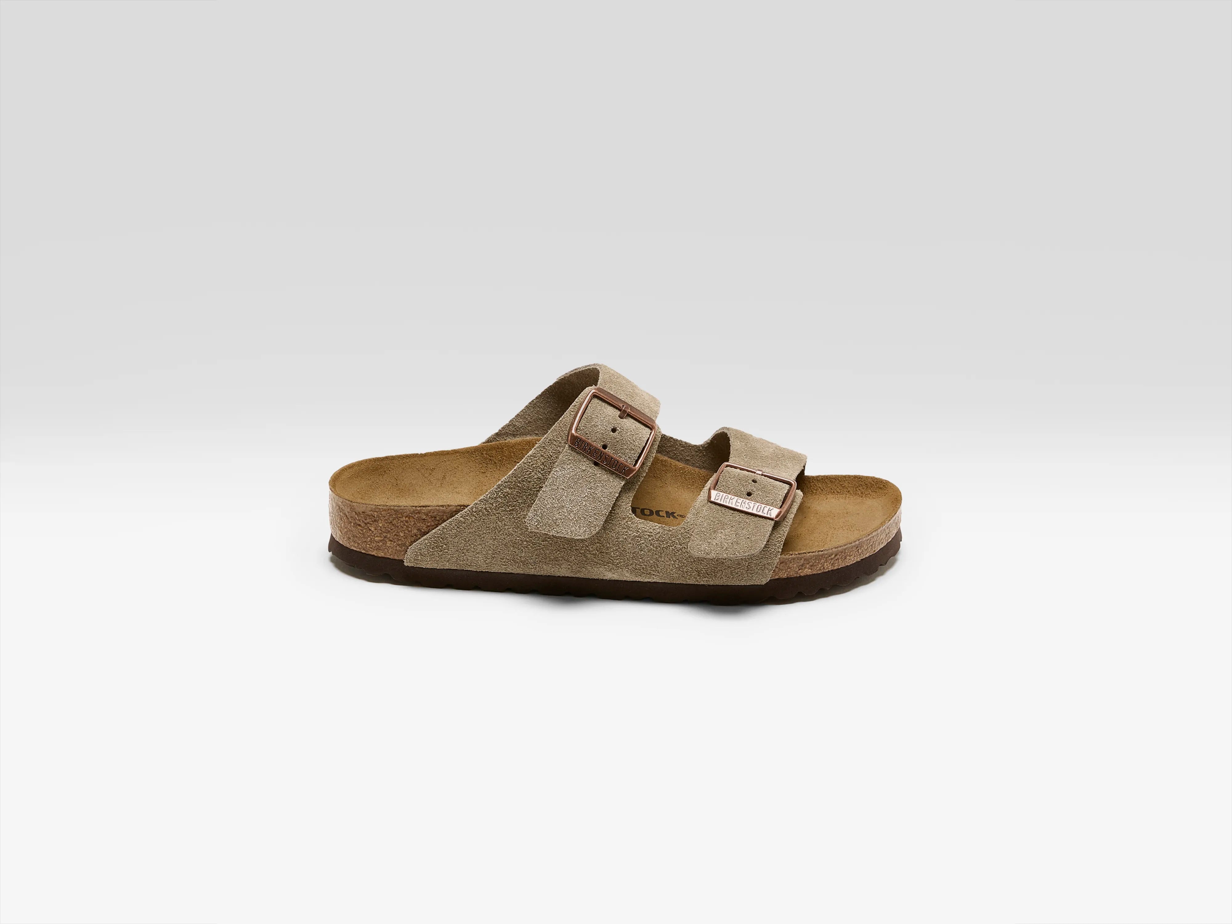 Arizona Suede Leather pour Femmes (242 / W / TAUPE)