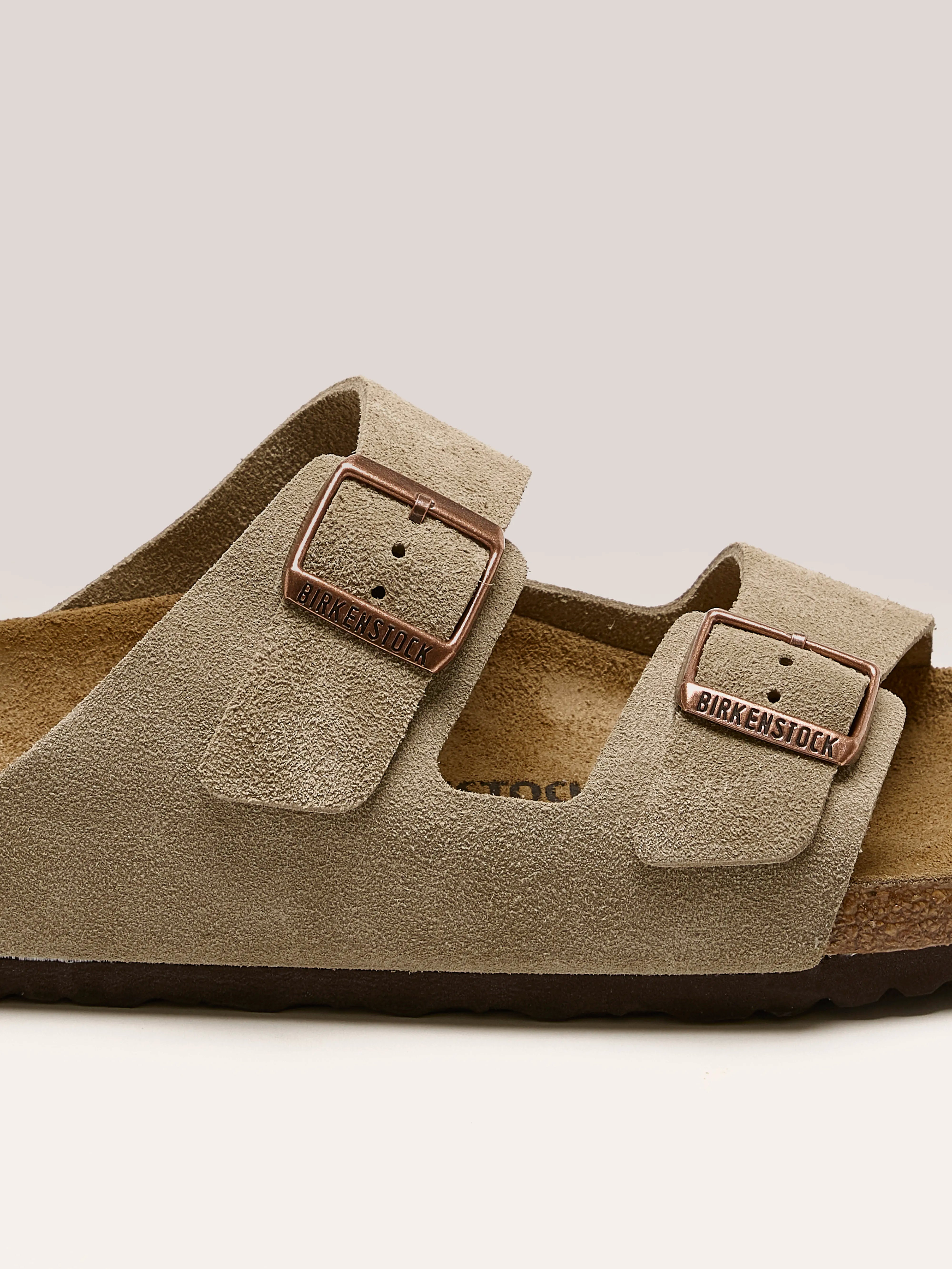 Arizona Suede Leather pour Hommes (242 / M / TAUPE)