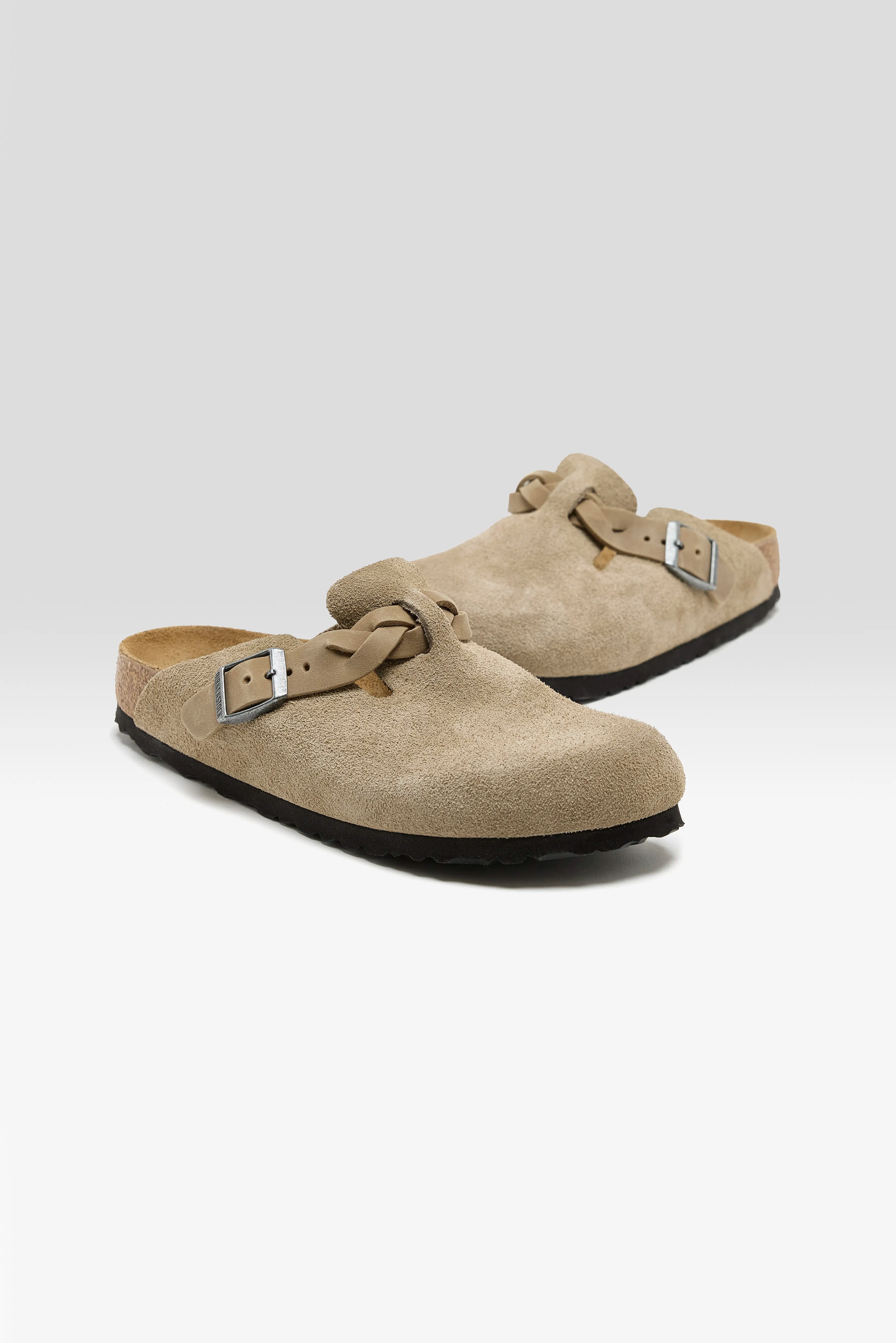 Boston Braided Suede voor Vrouwen (251 / W / TAUPE)