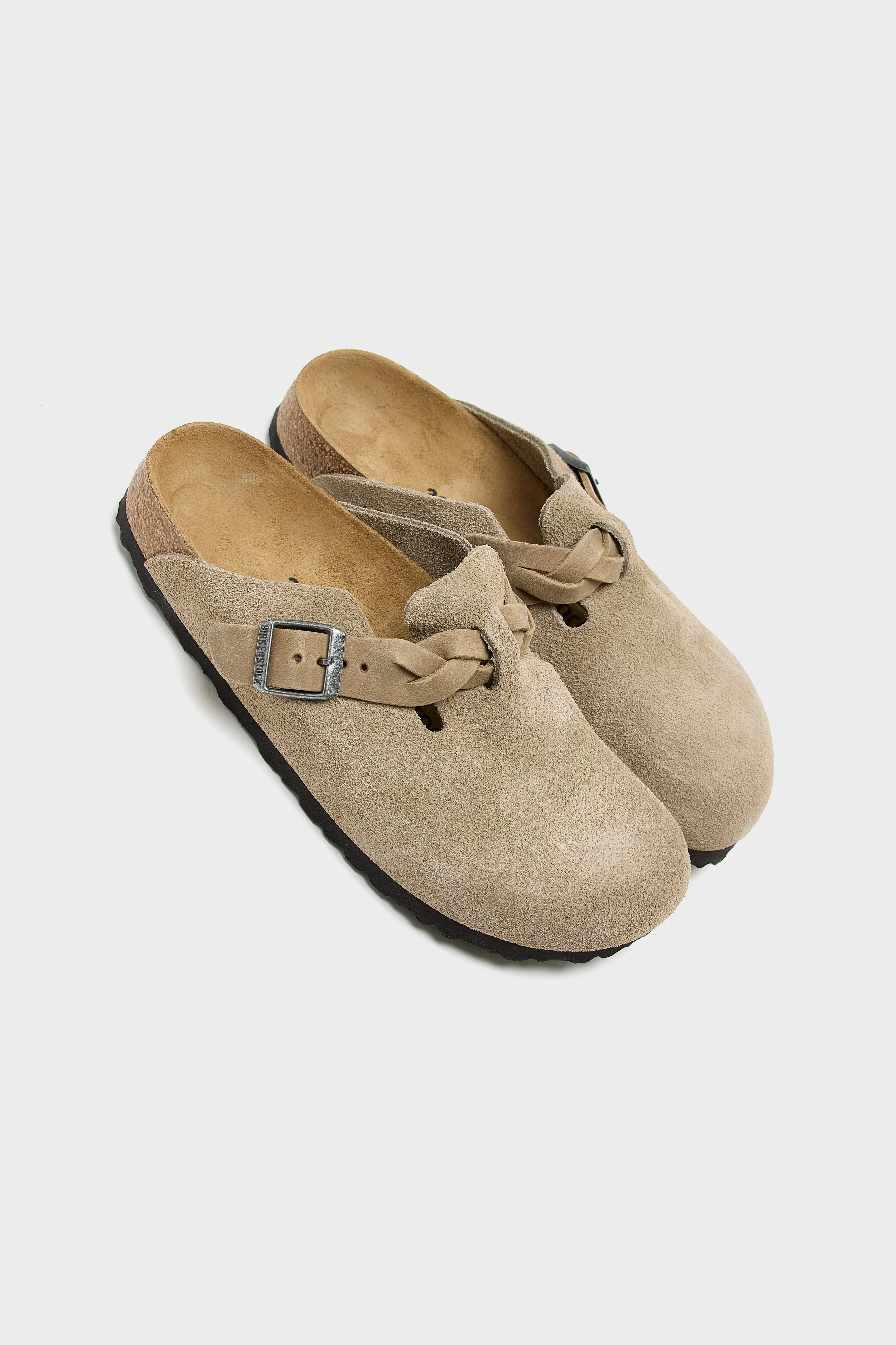 Boston Braided Suede voor Vrouwen (251 / W / TAUPE)