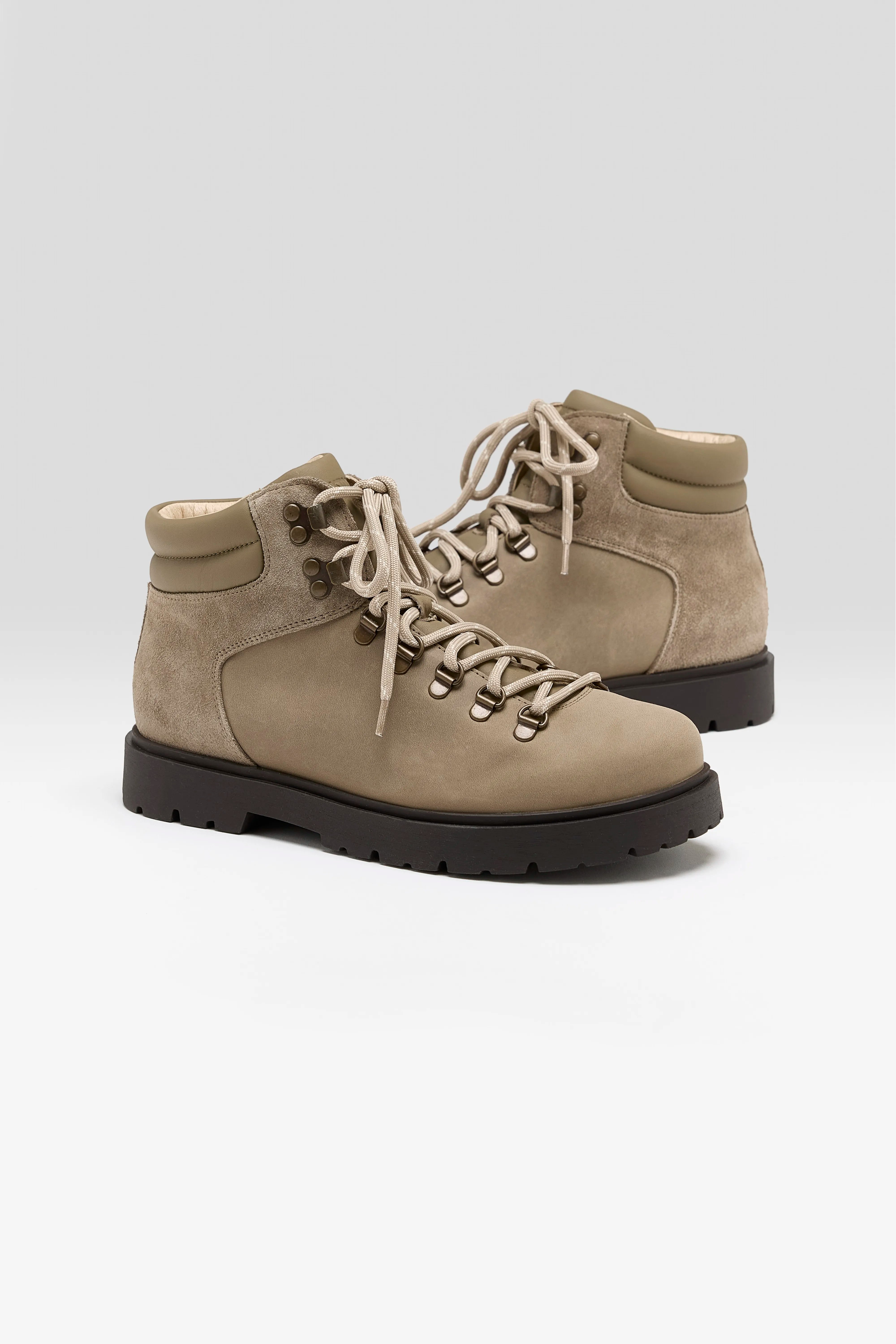 Jackson Nubucks Boots voor Vrouwen  (252 / W / TAUPE)