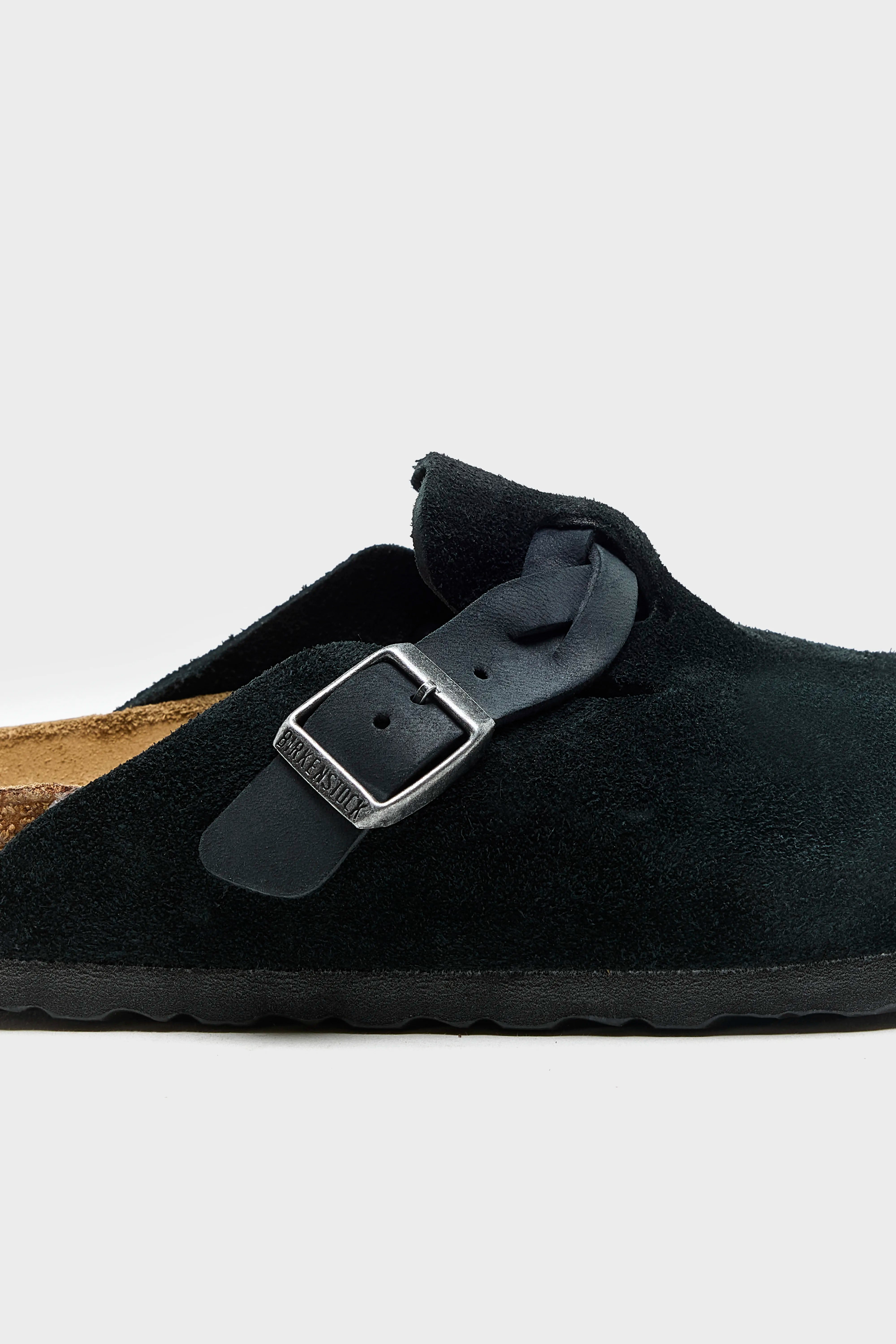 Boston Braided Suede voor Dames (261 / W / BLACK)