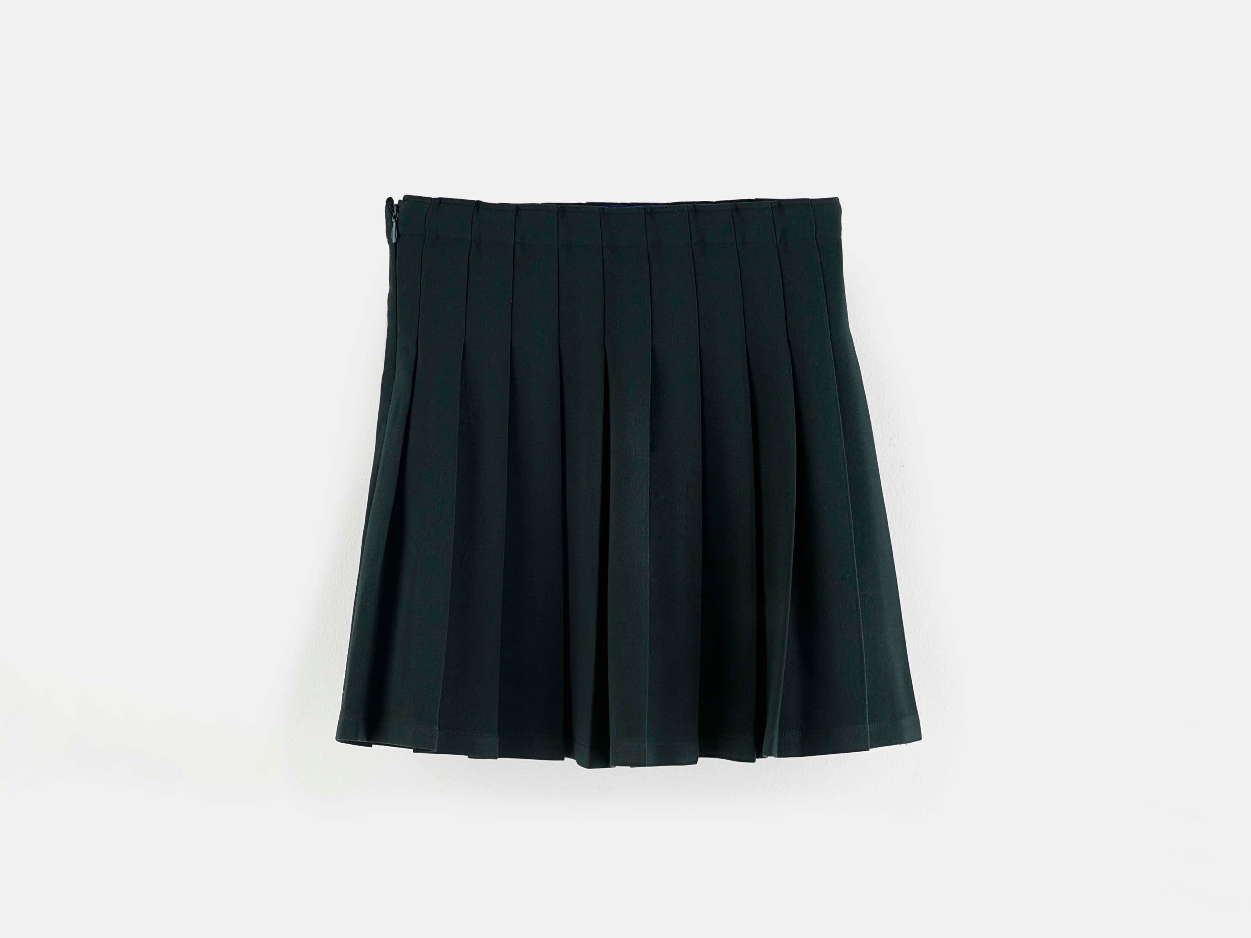Asra pleated mini skirt (242 / G / FOREST)