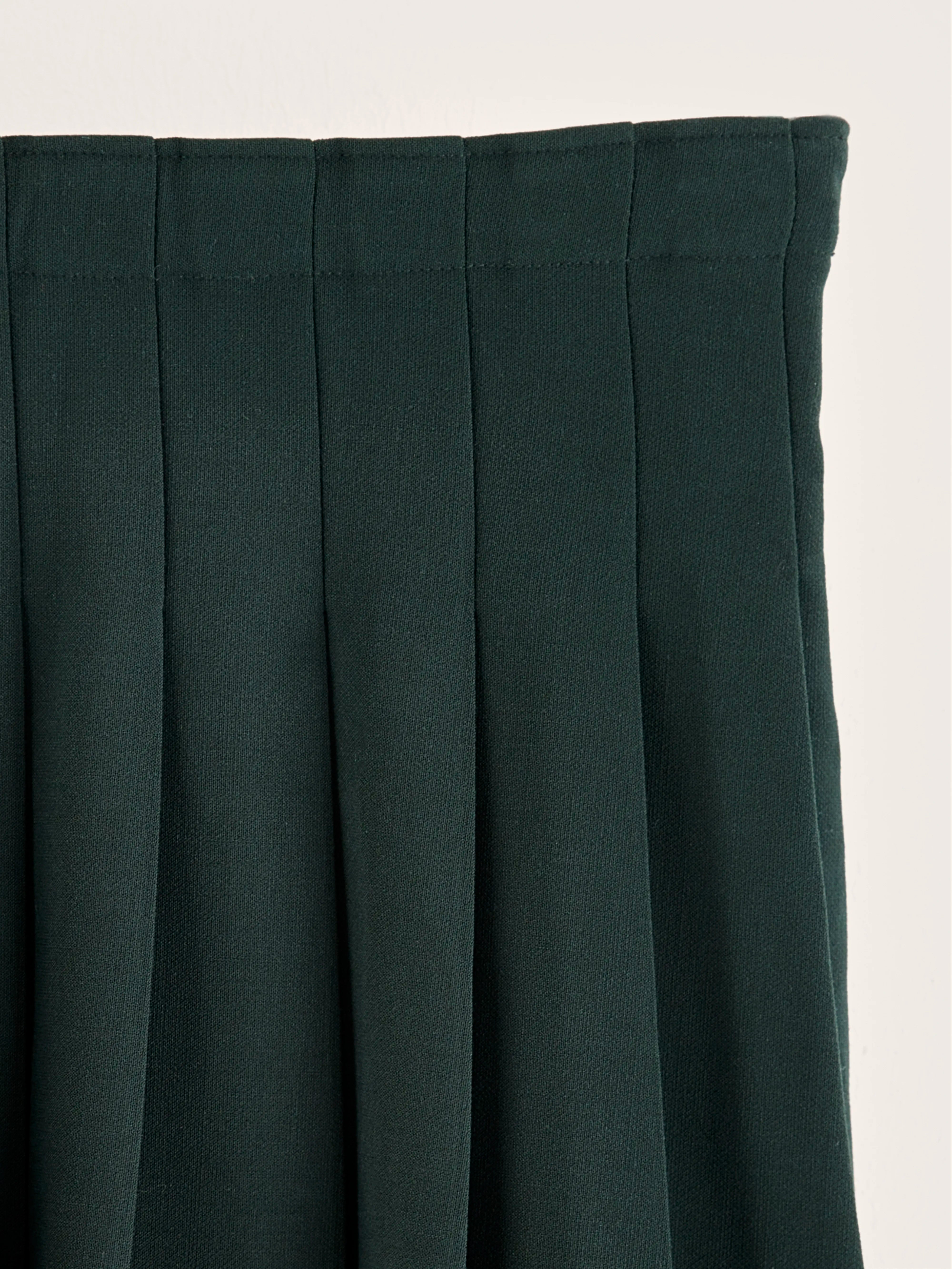 Asra pleated mini skirt (242 / G / FOREST)
