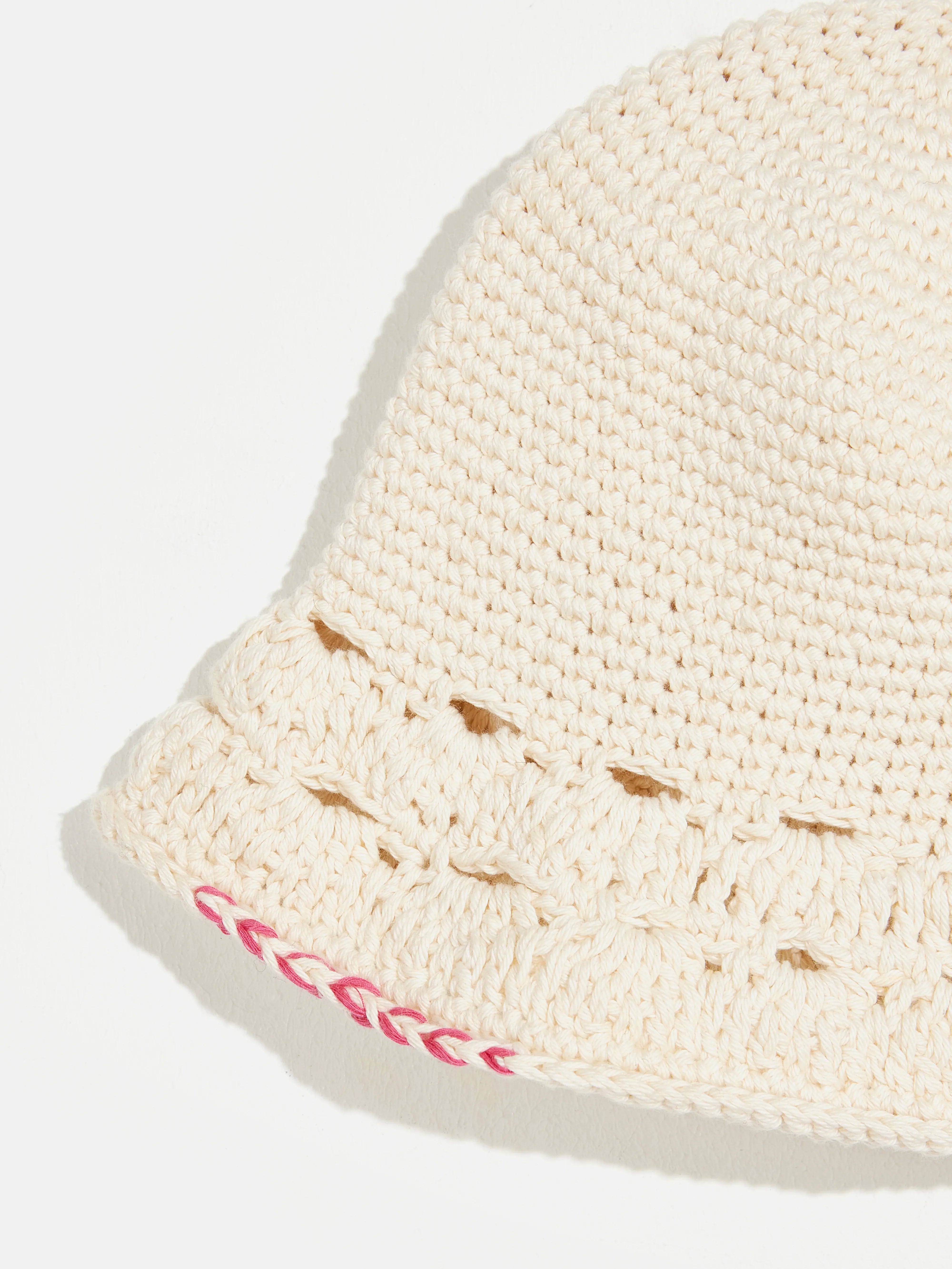 mirha crochet hat (241 / G / ECRU)