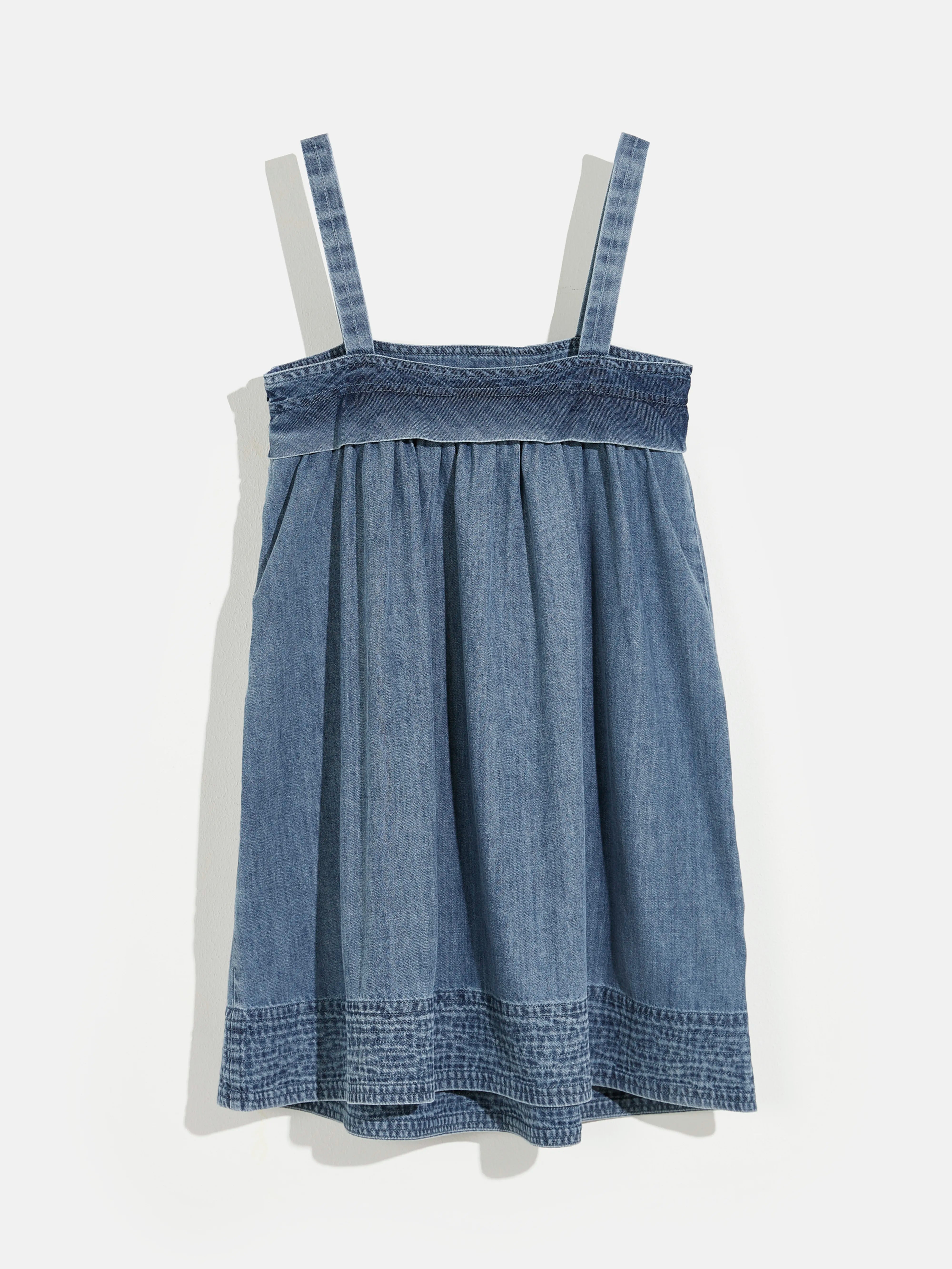 poeh dress (241 / G / MD BLUE BLEACH)