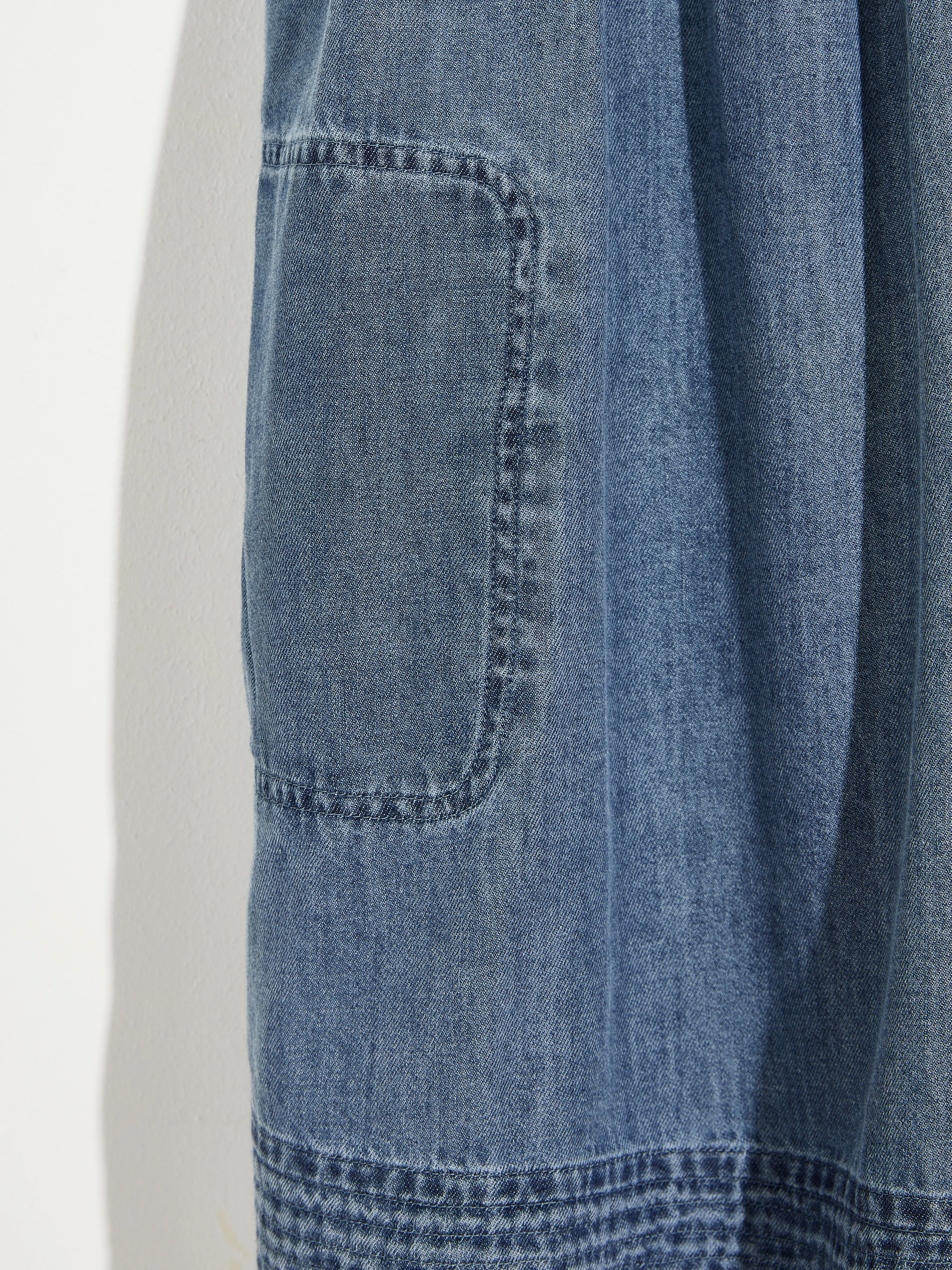 poeh dress (241 / G / MD BLUE BLEACH)