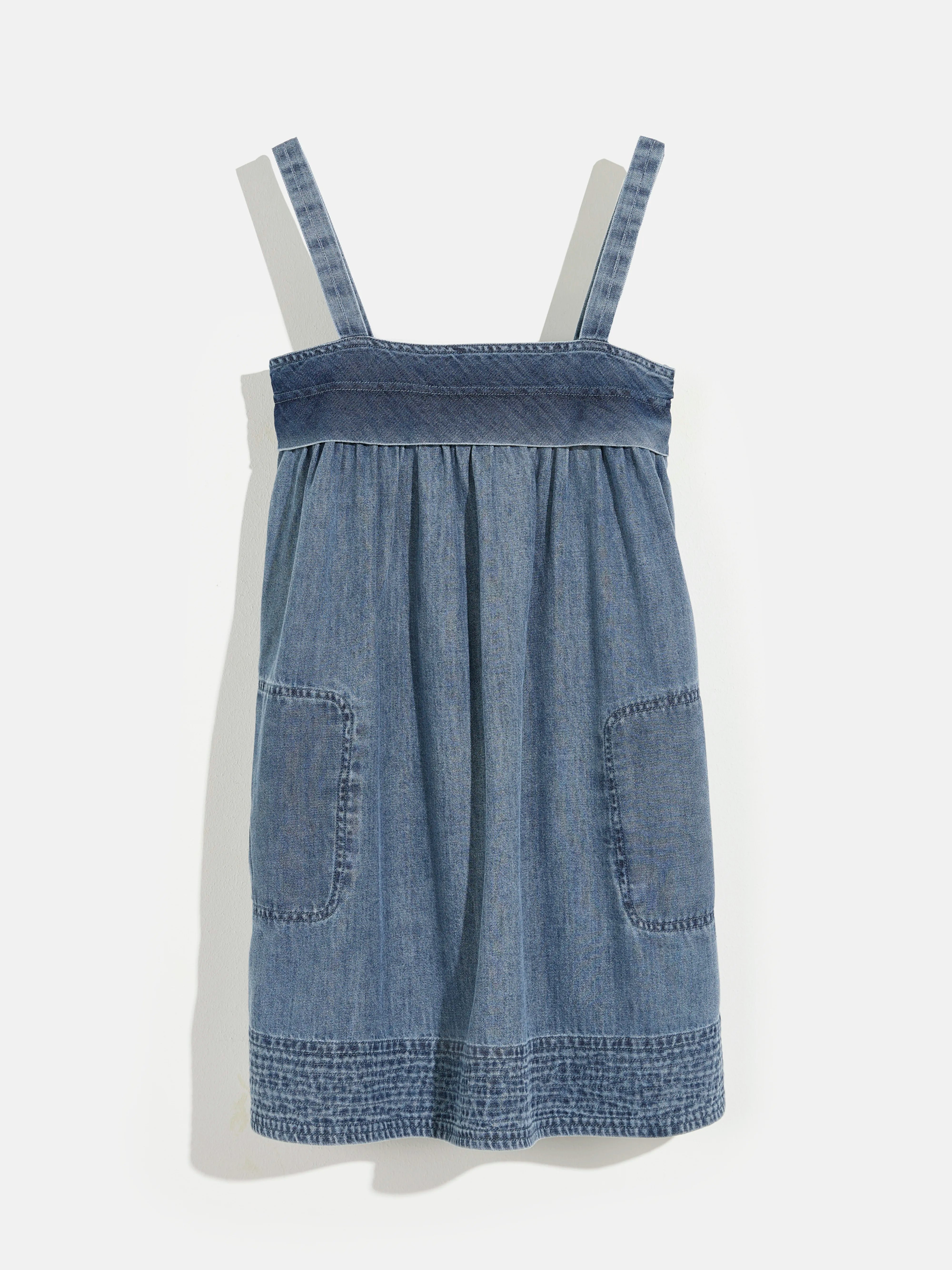 poeh dress (241 / G / MD BLUE BLEACH)