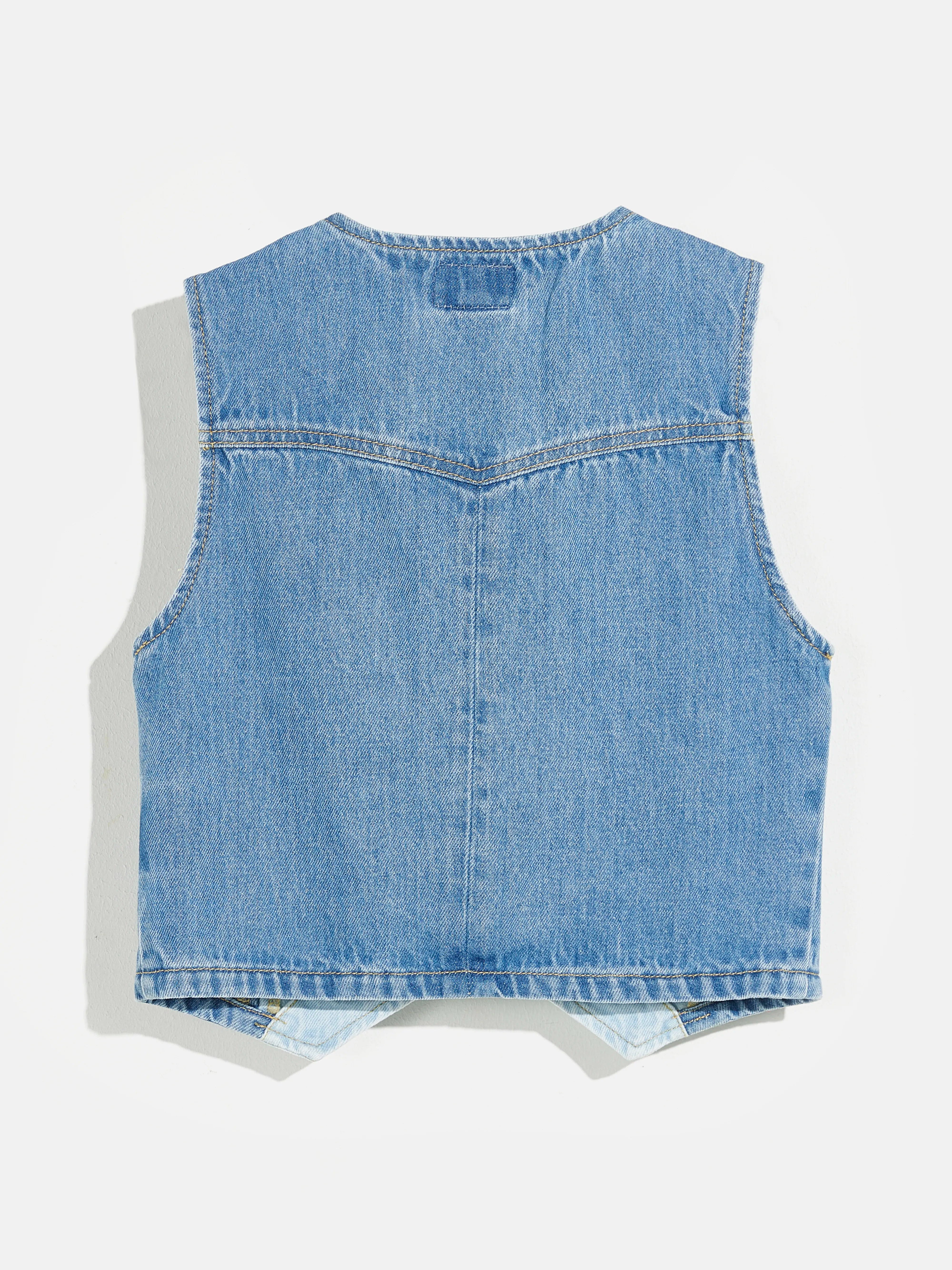 punkie vest (241 / G / MD BLUE BLEACH)