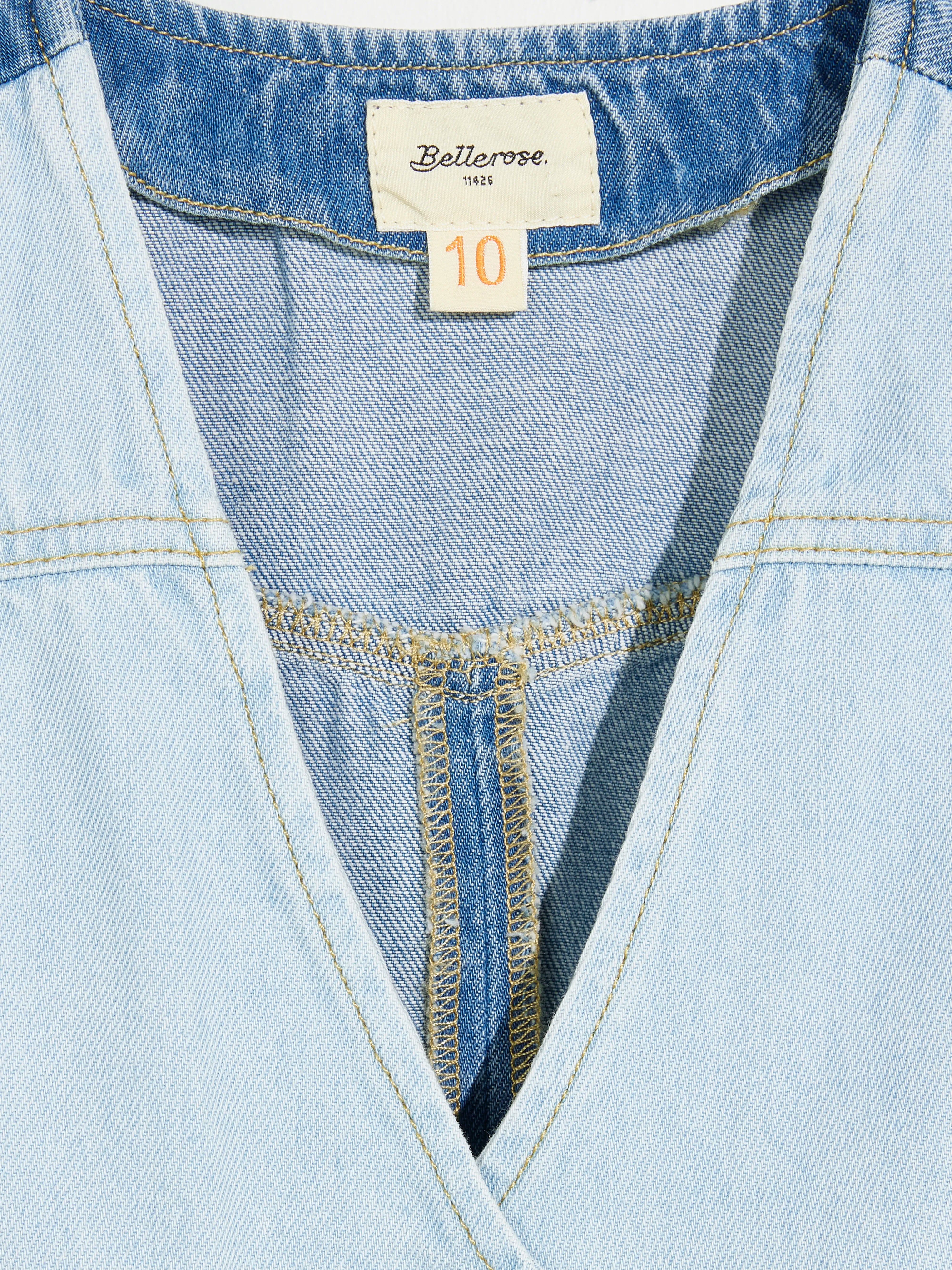 punkie vest (241 / G / MD BLUE BLEACH)