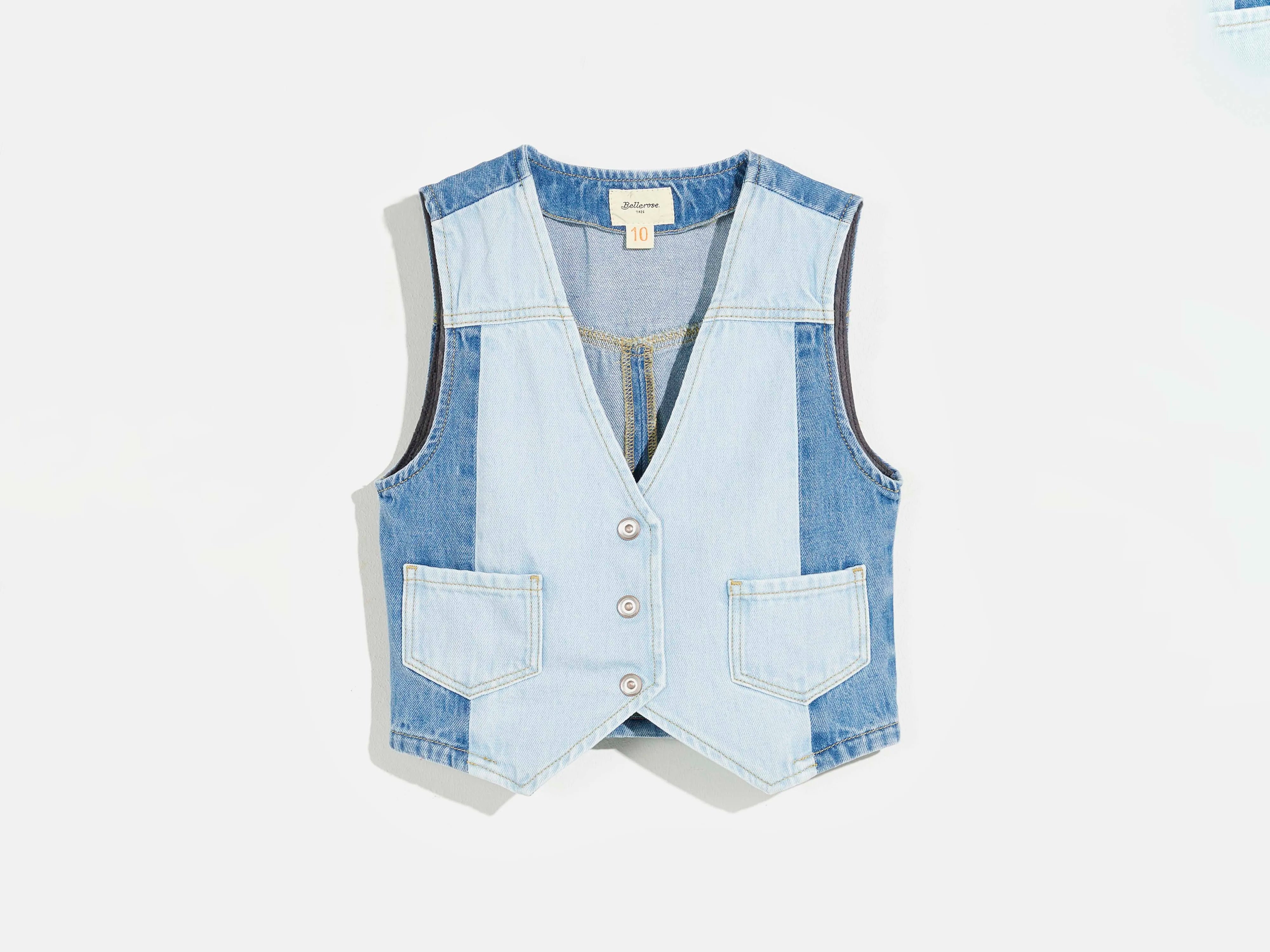 punkie vest (241 / G / MD BLUE BLEACH)