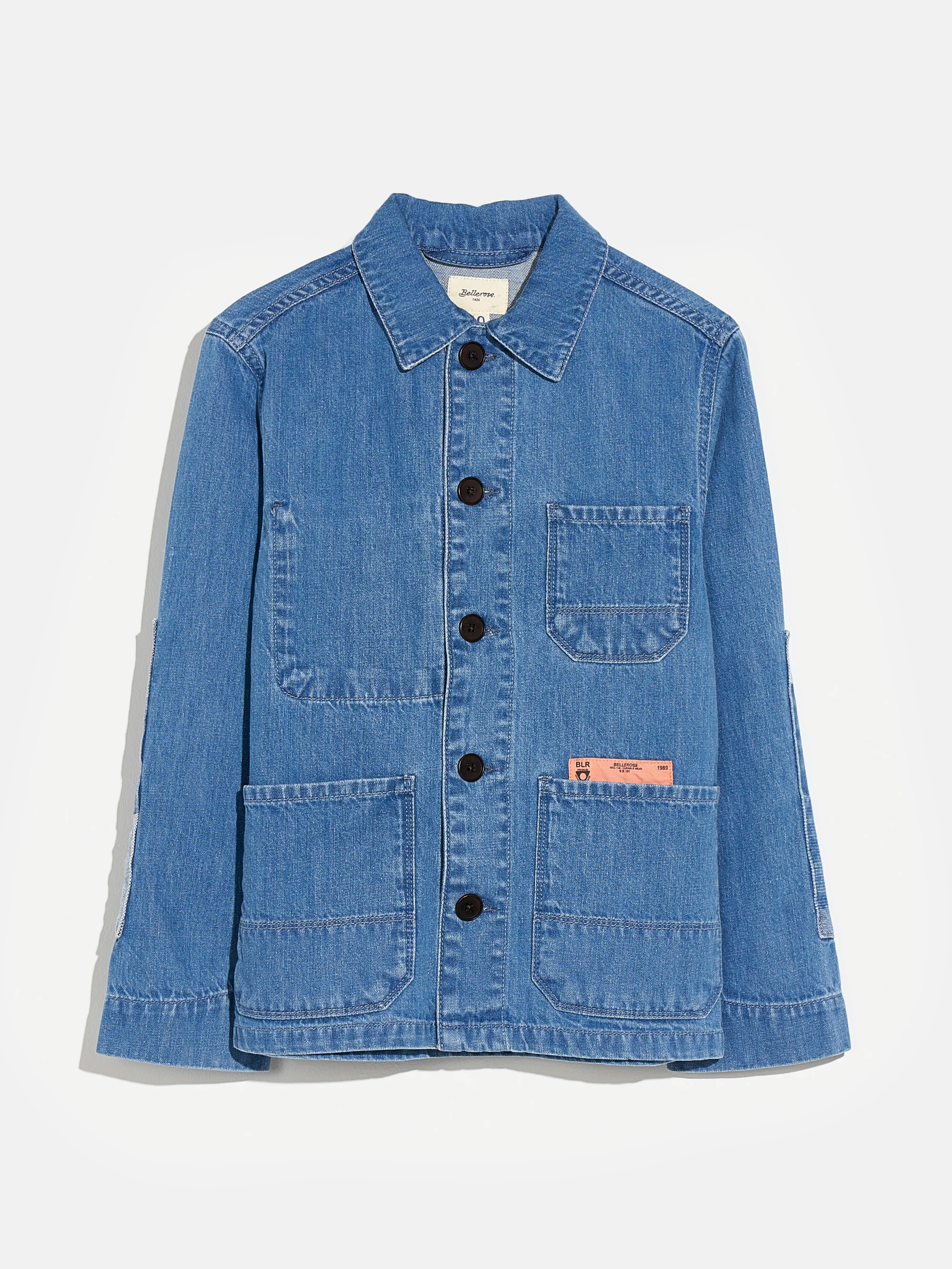 pieter jacket (241 / B / MD BLUE BLEACH)