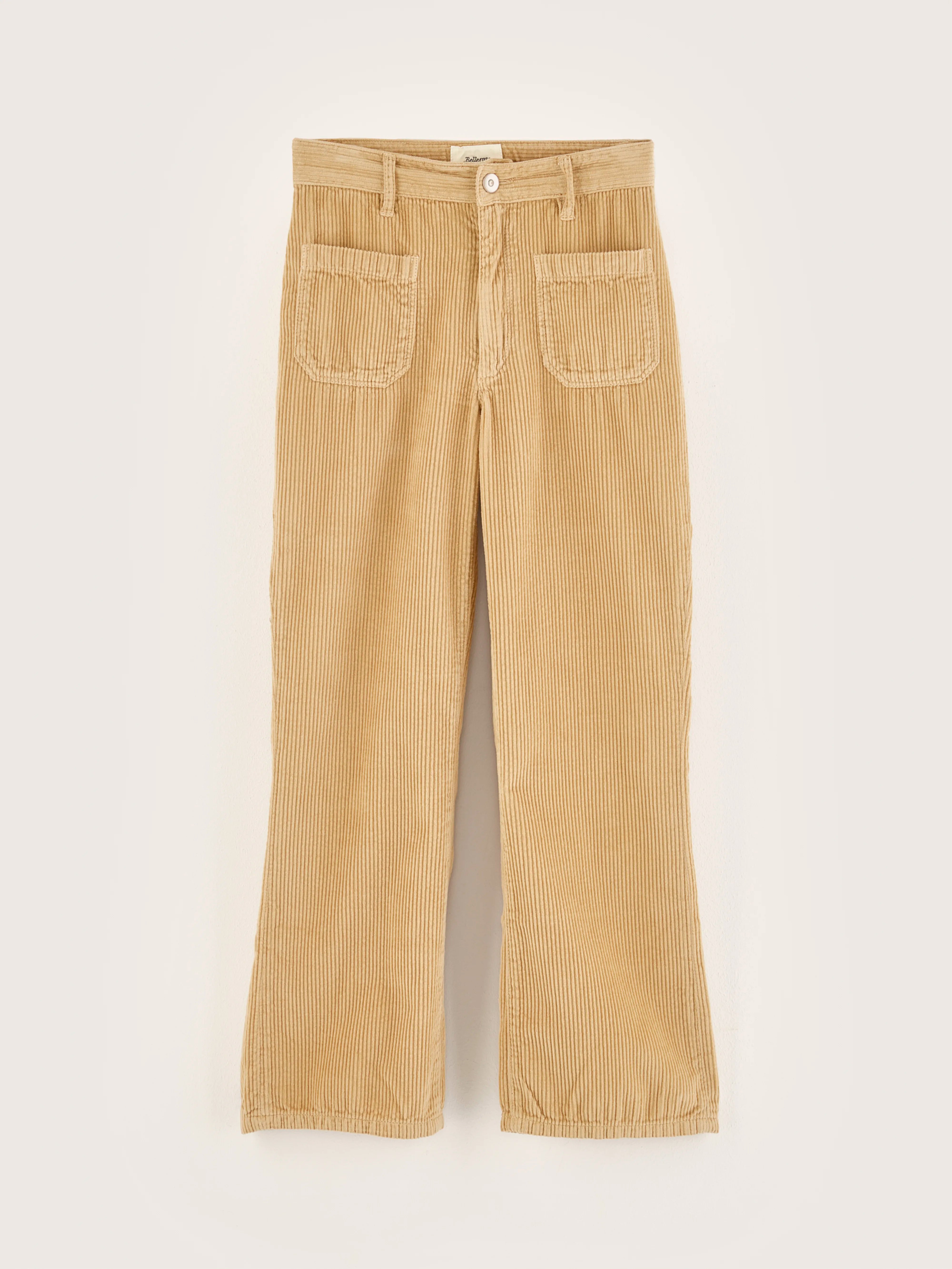 Pepy corduroy trousers (242 / G / CLAY)