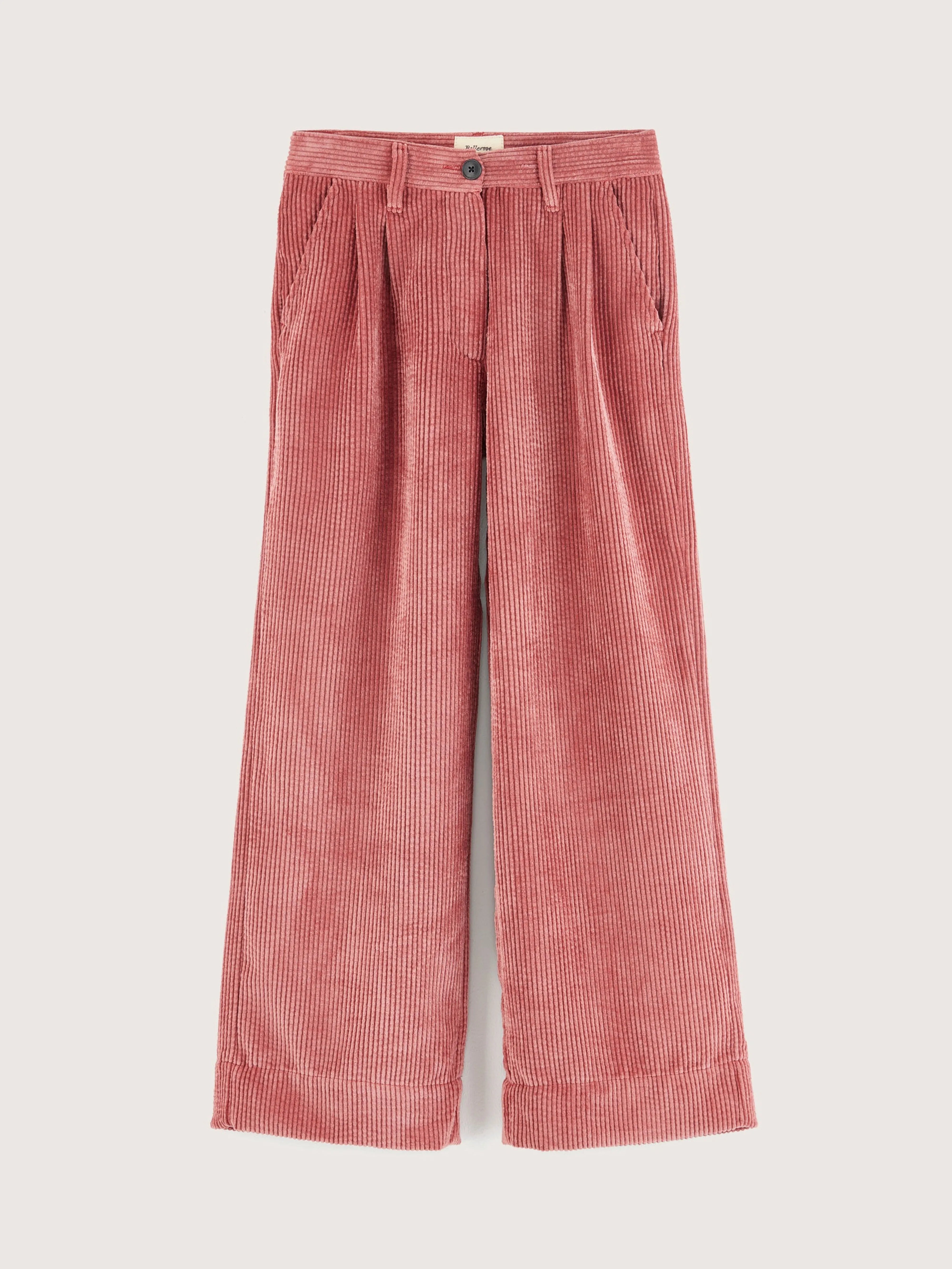 Pantalon en velours Katie (242 / G / LYCHEE)