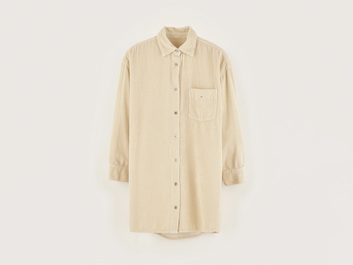 Winnie shirt dress (242 / G / SUGARCANE)