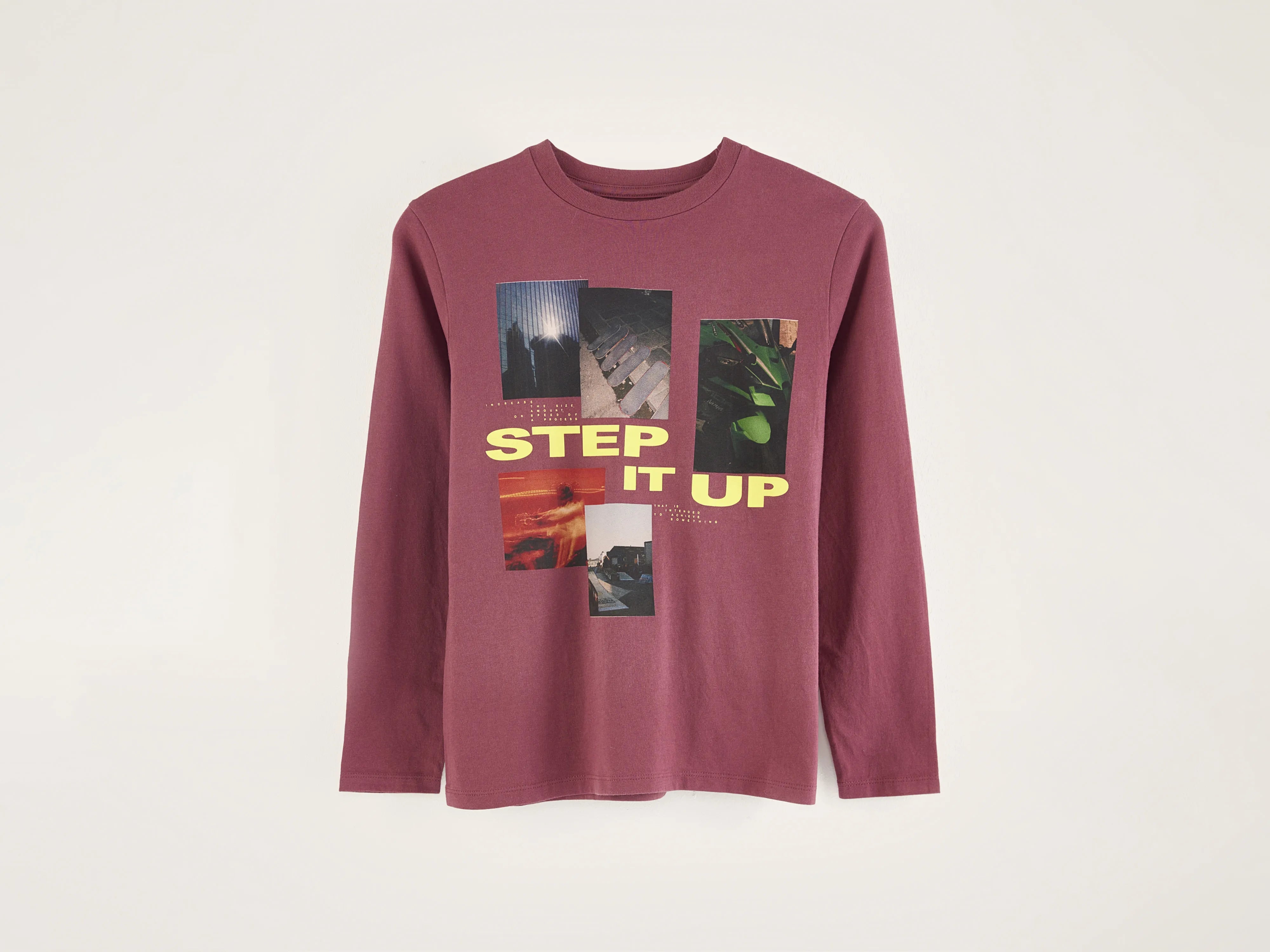 Kenno long-sleeve t-shirt (242 / B / LYCHEE)