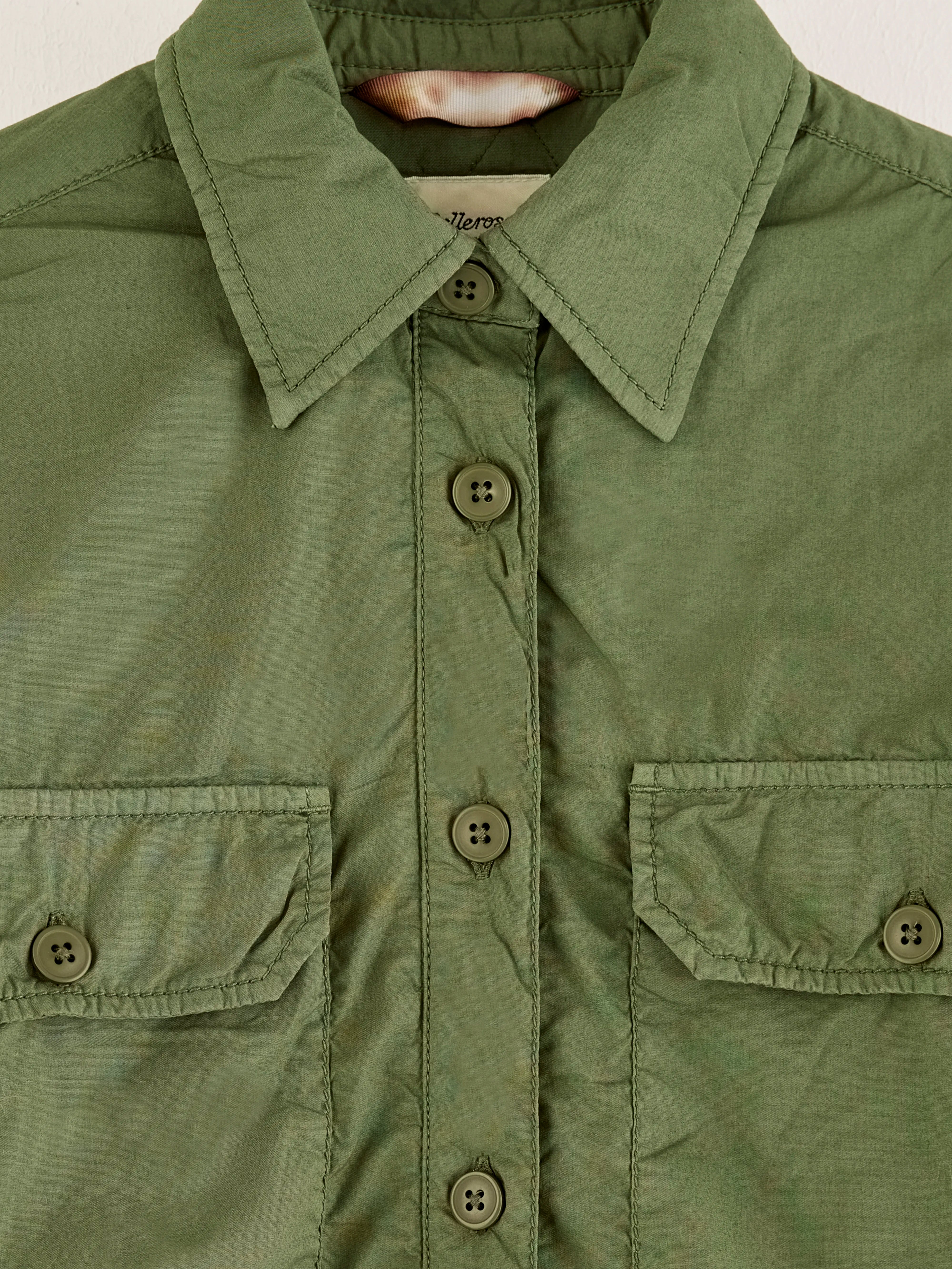 Walt quilted overshirt (242 / G / ARMY)