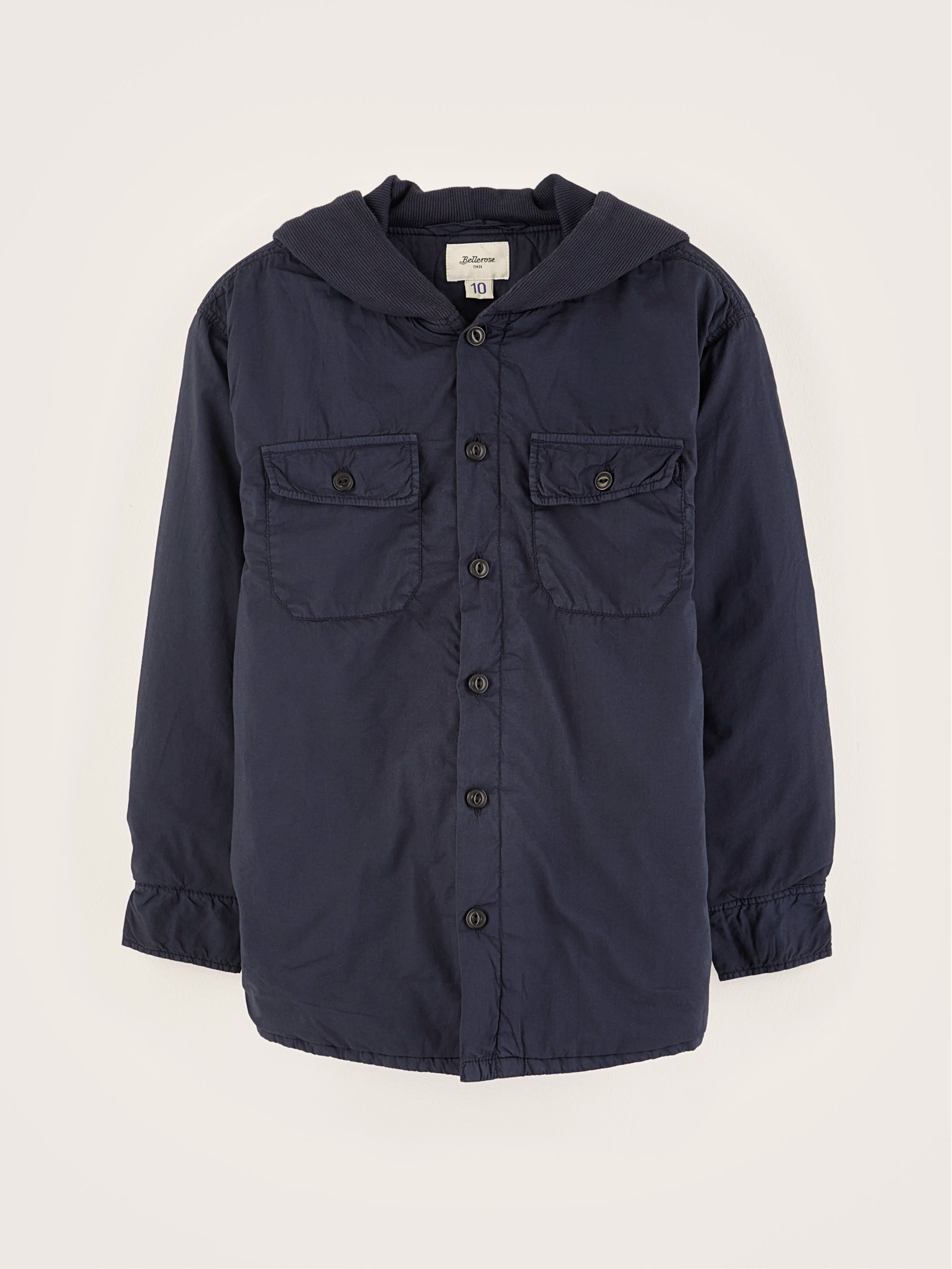 Wapper poplin overshirt (242 / B / PARKER)
