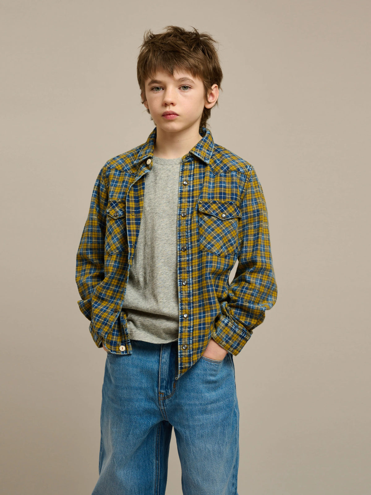Peio checked shirt (242 / B / CHECK A)