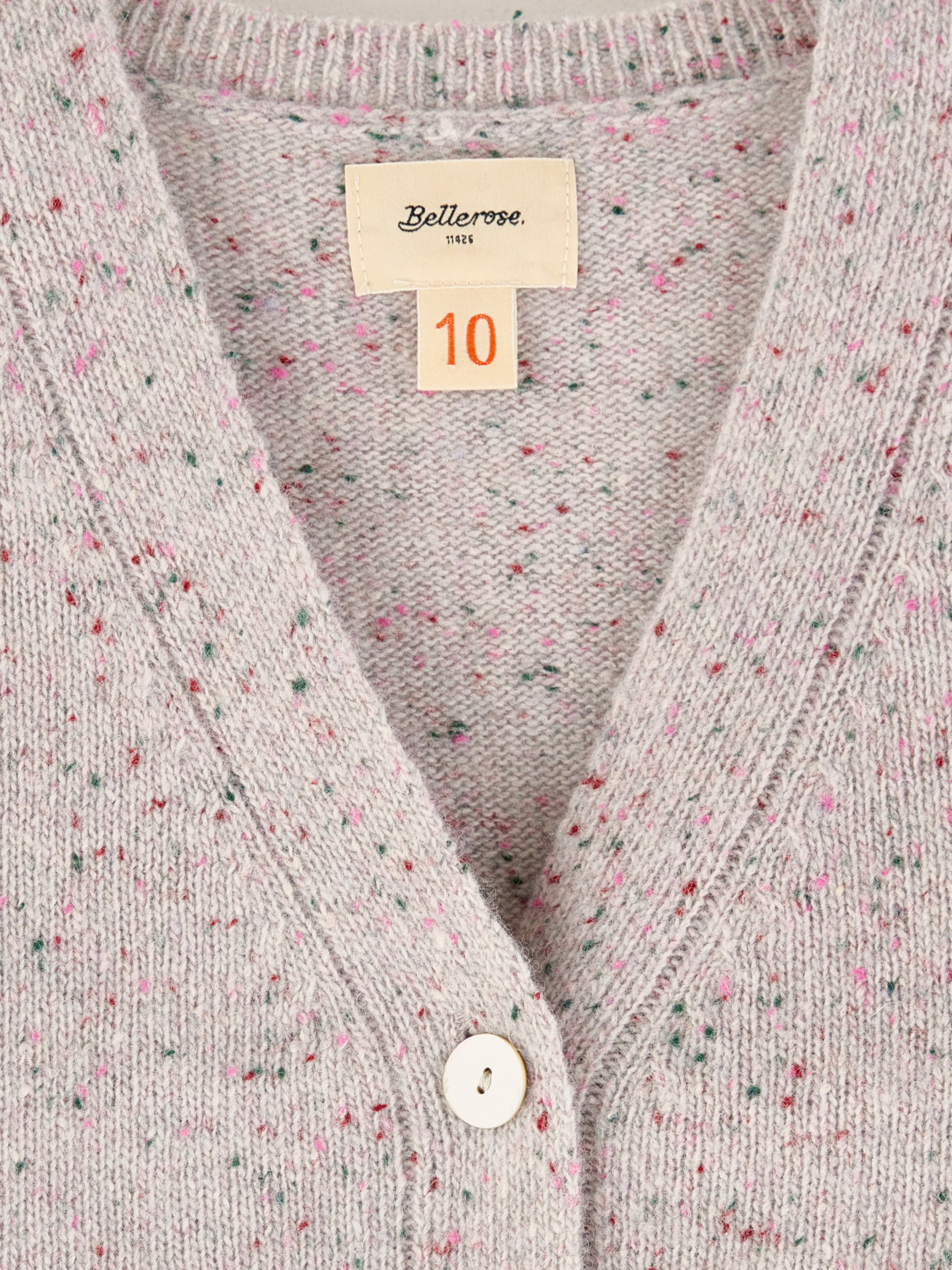 Gasmy sleeveless sweater (242 / G / MULTICOLOR)