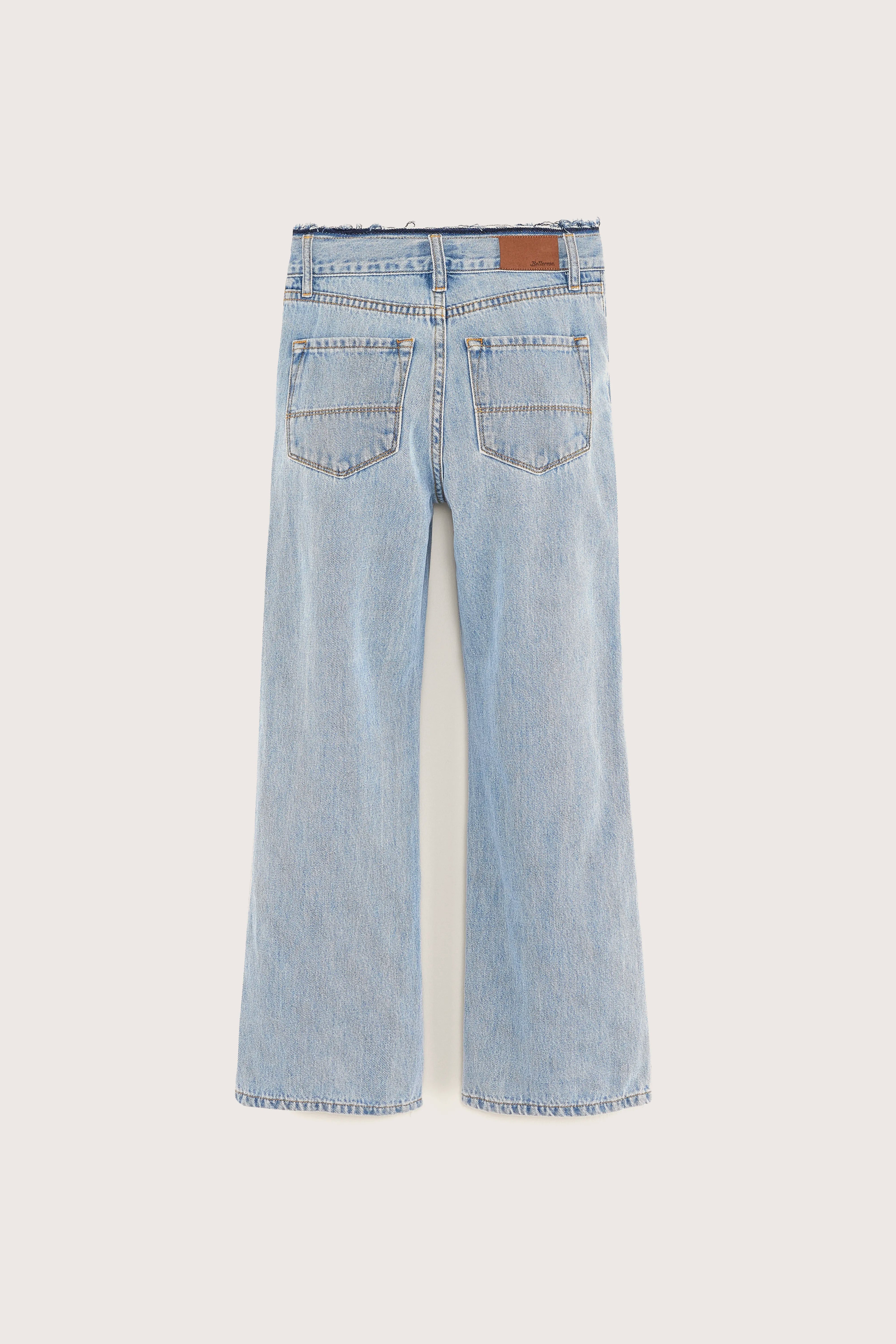 Jean évasé Popies (251 / G / LT BLUE BLEACH)